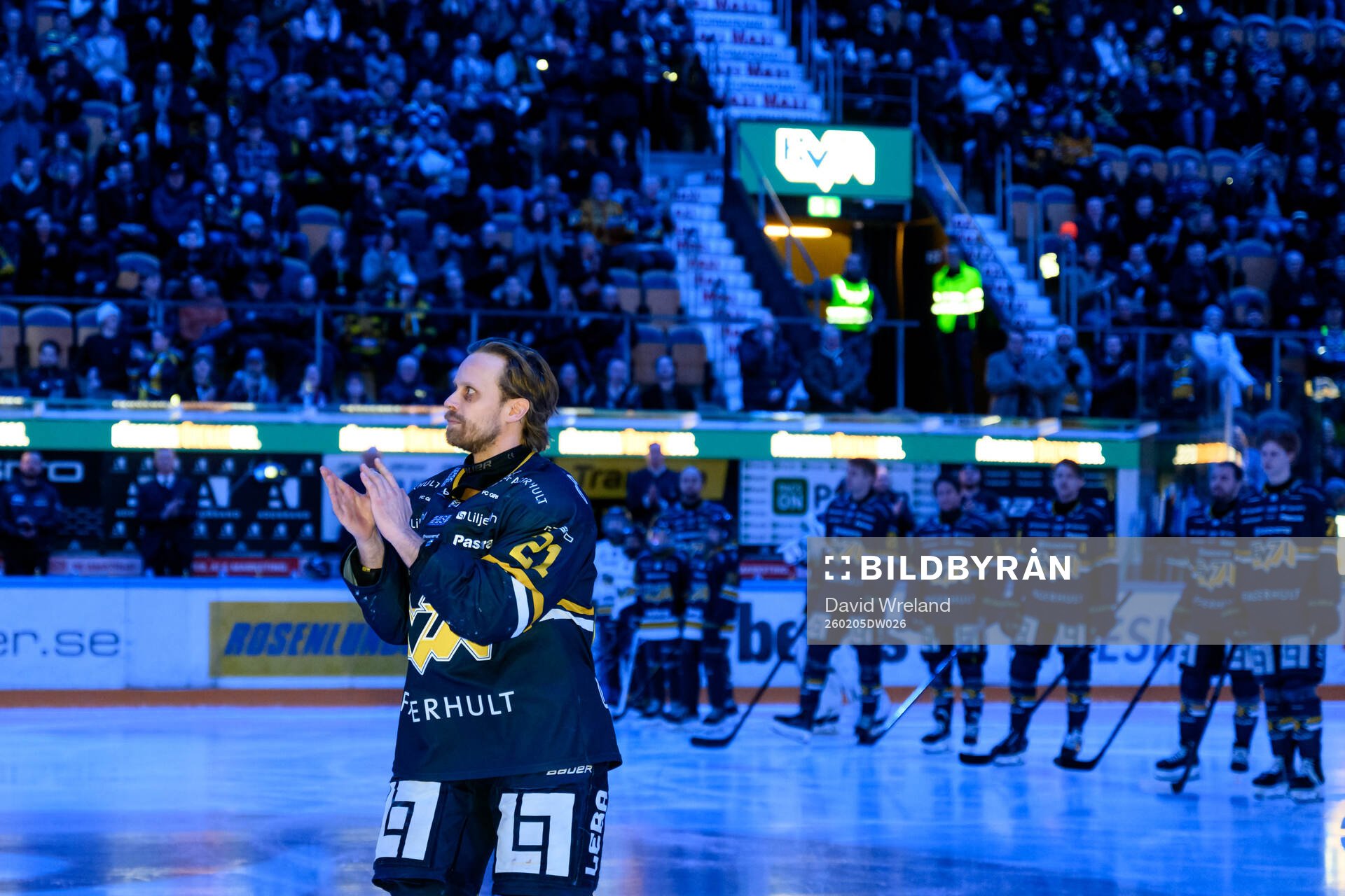 Mattias Tedenby uppmärksammas för sina 600 matcher i