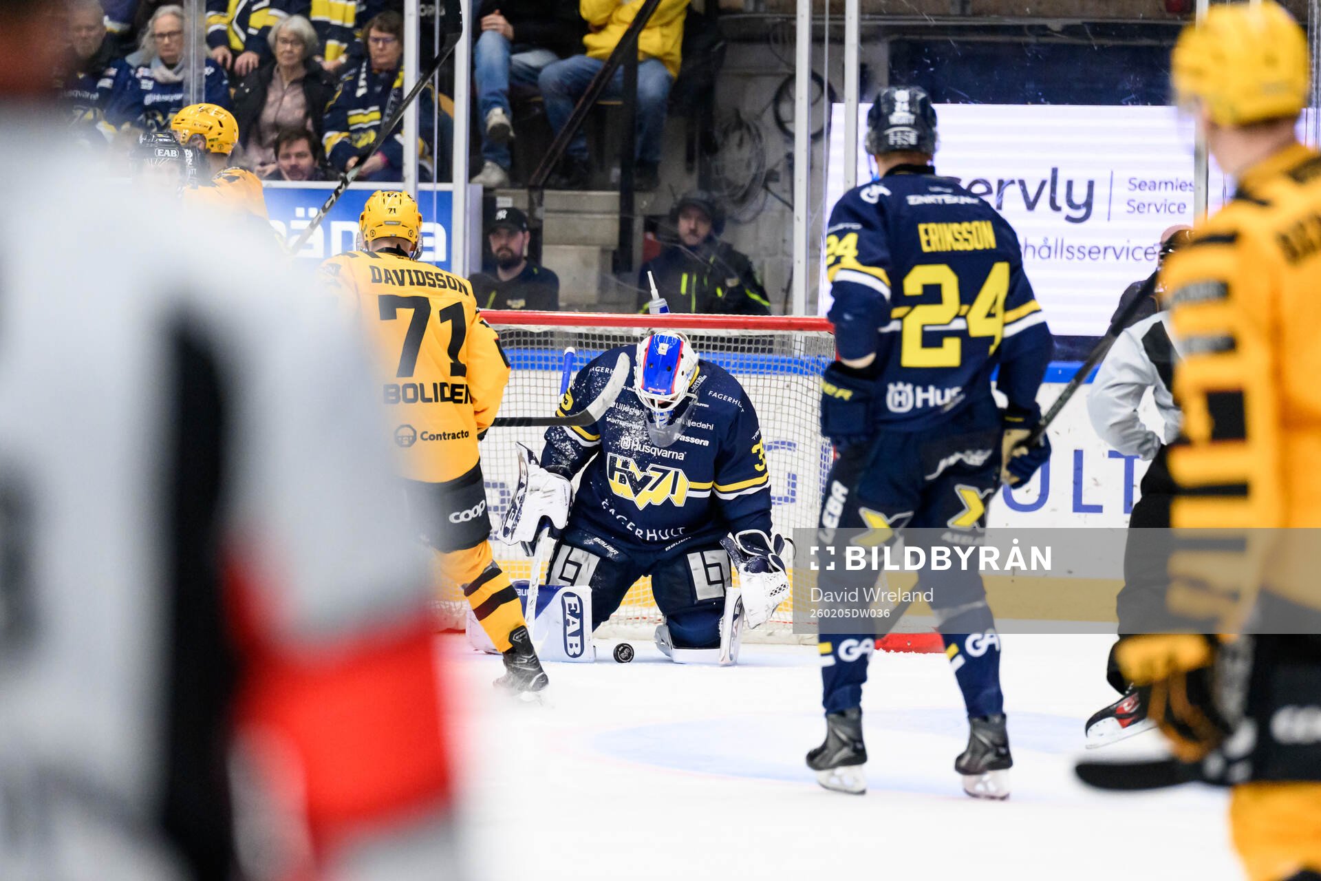 HV71s målvakt Olof Glifford