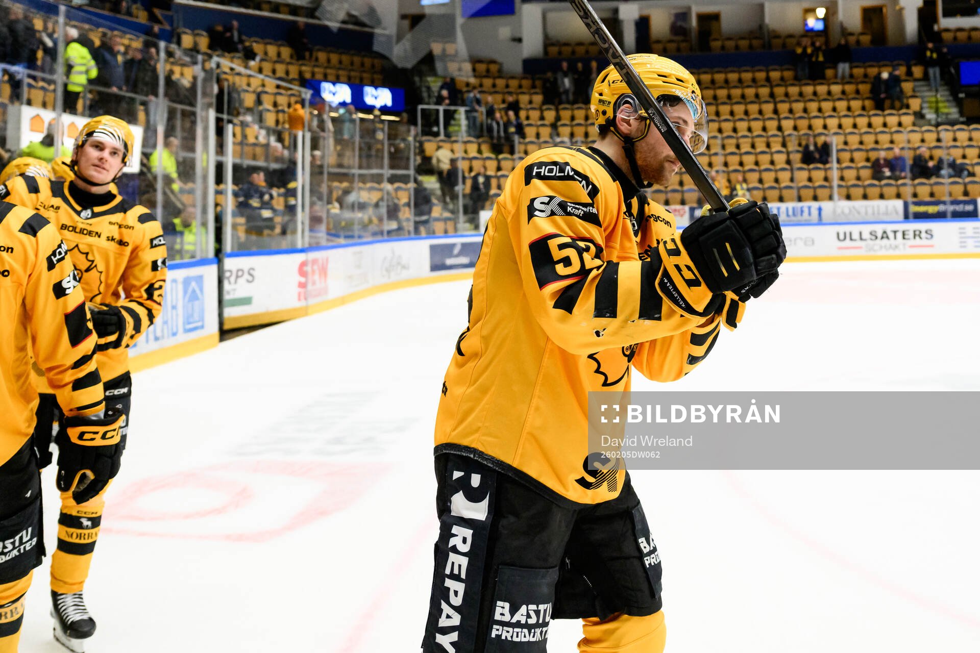 Skellefteås Arvid Lundberg jublar