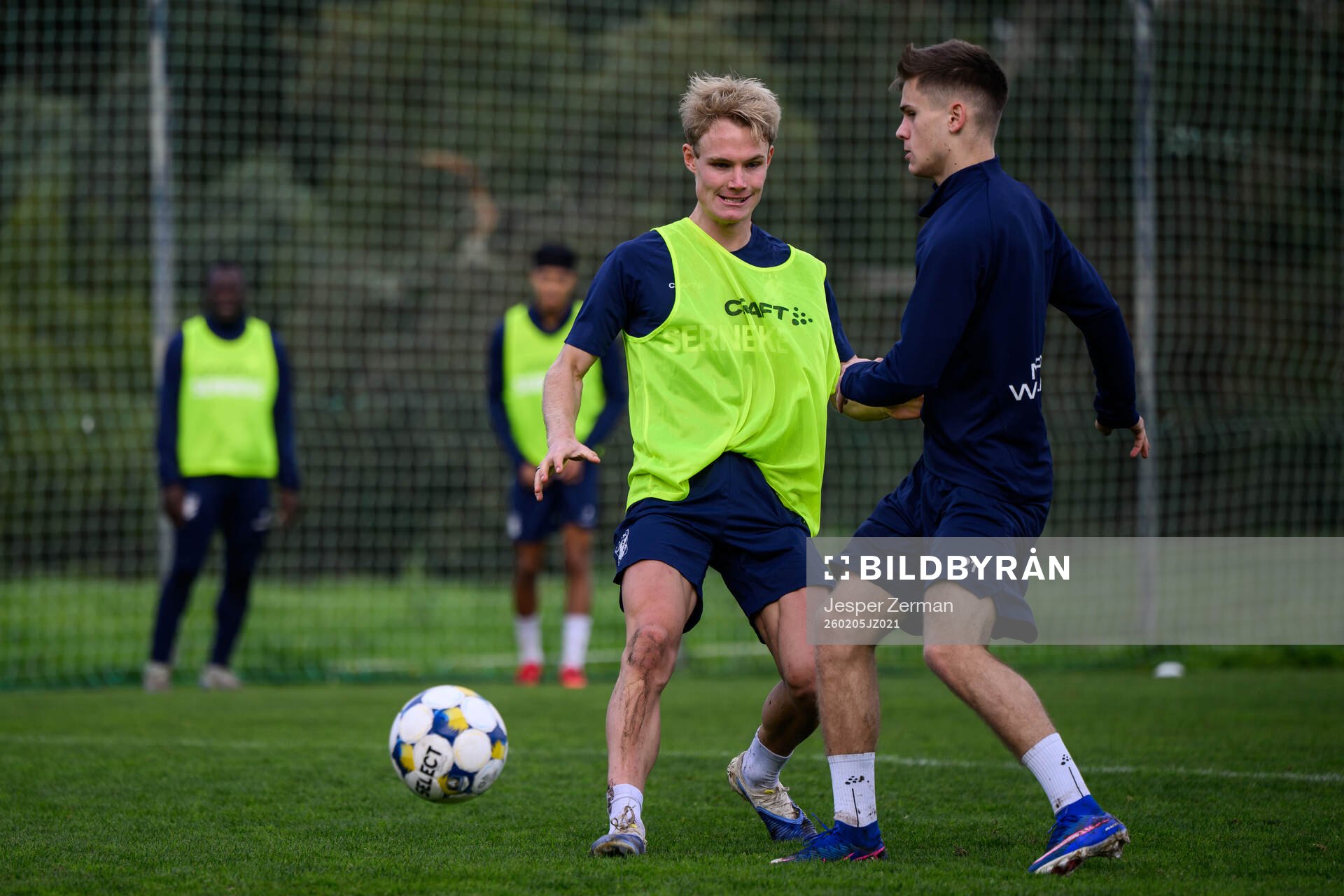 IFK Göteborgs Max Fenger och Leo Radakovic