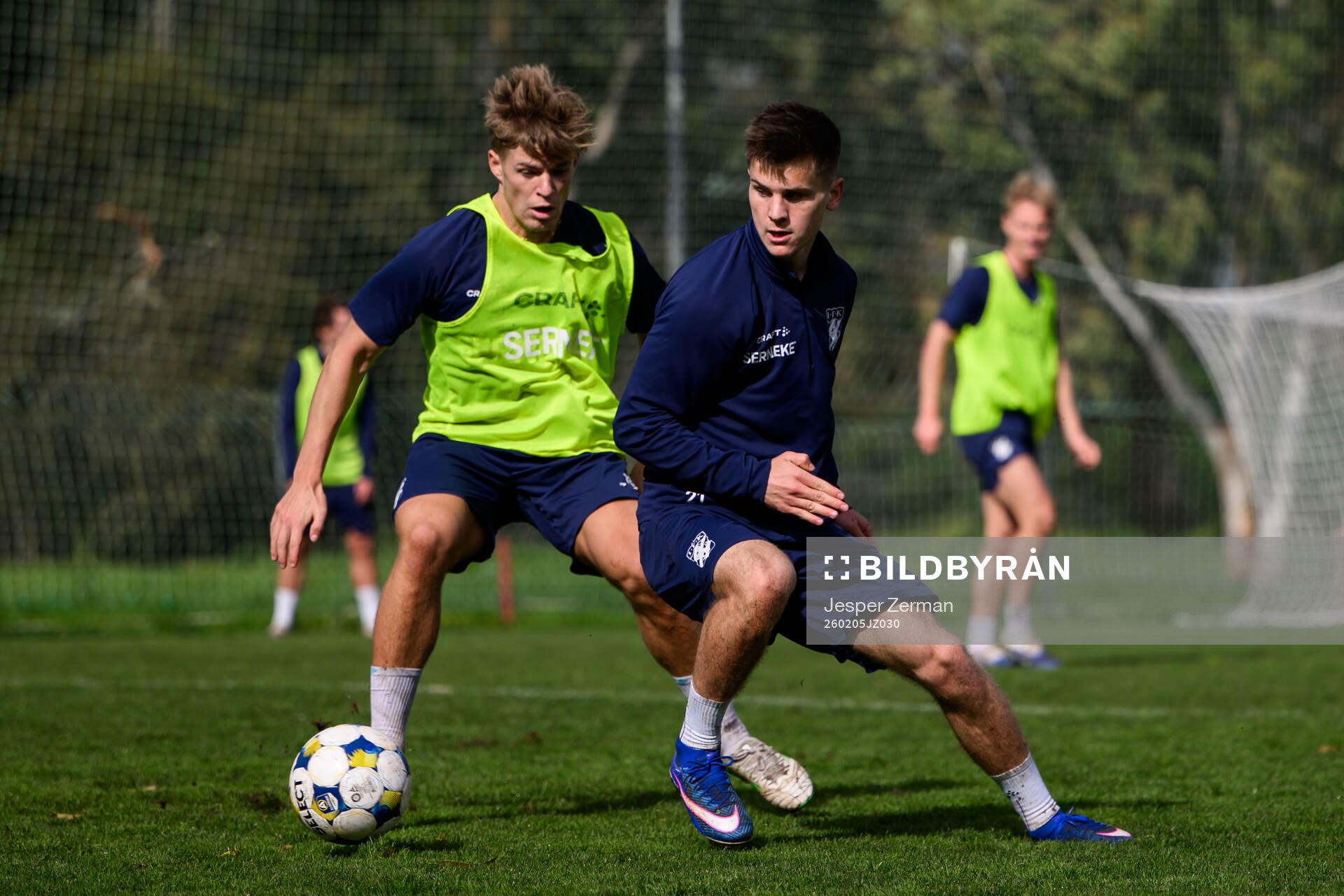 IFK Göteborgs Felix Eriksson och Leo Radakovic