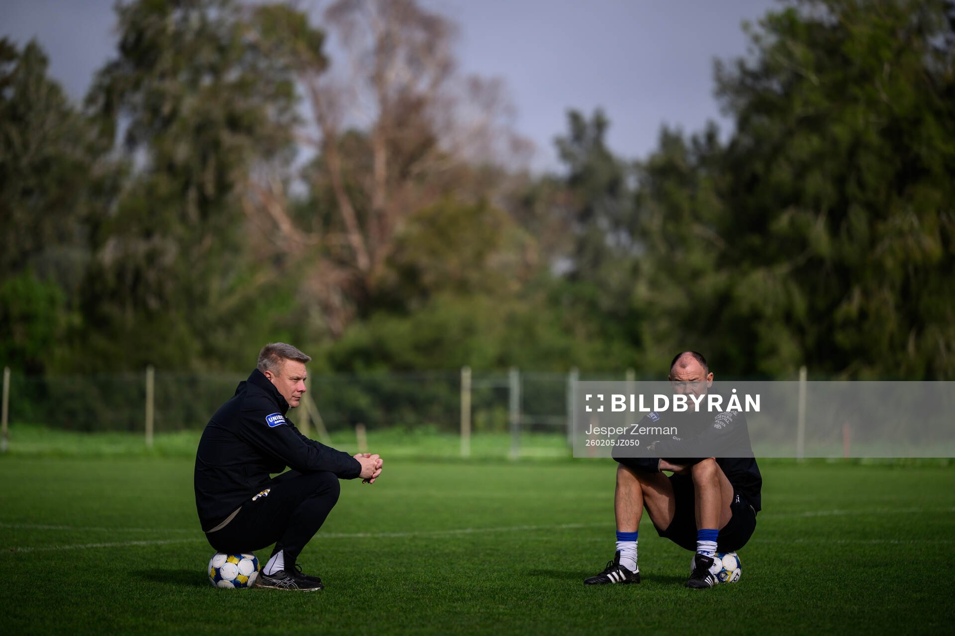 IFK Göteborgs tränare Stefan Billborn och assisterande