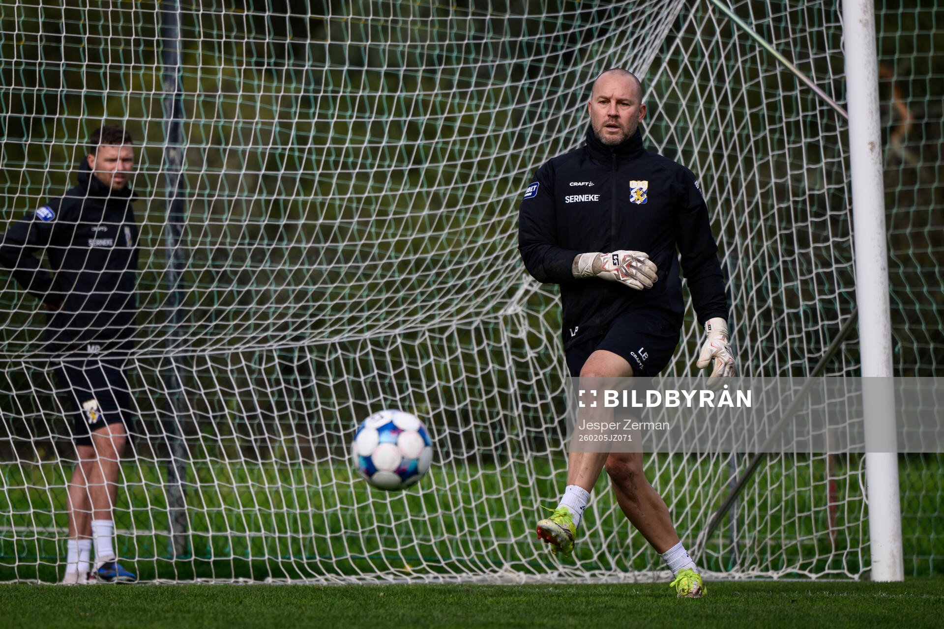 IFK Göteborgs målvaktstränare Lee Baxter