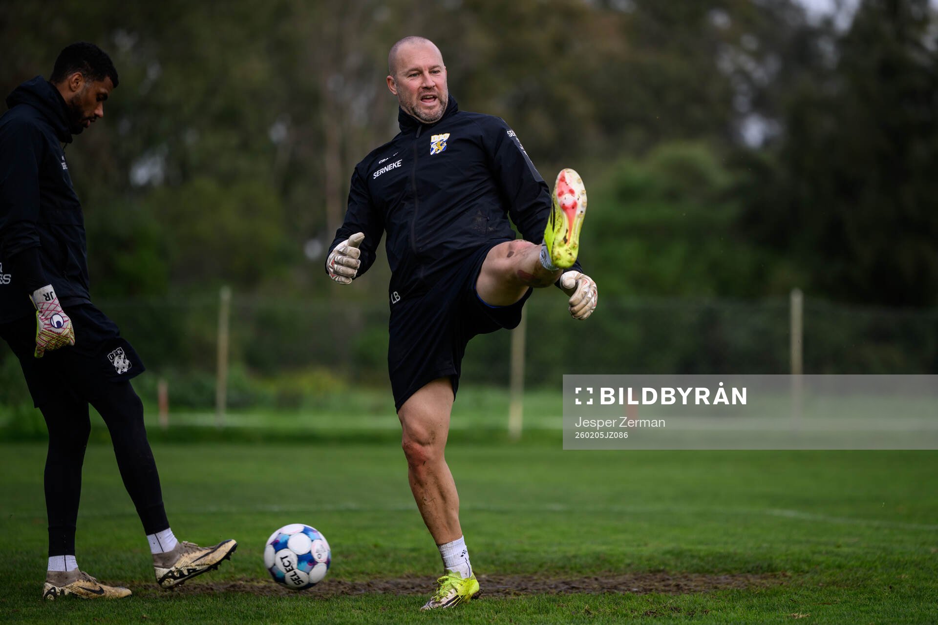 IFK Göteborgs målvaktstränare Lee Baxter