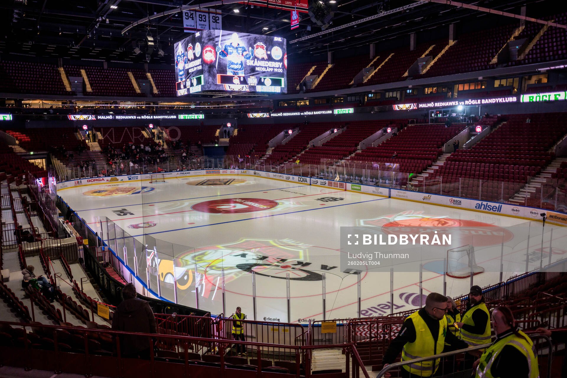 Interiör Malmö Arena
