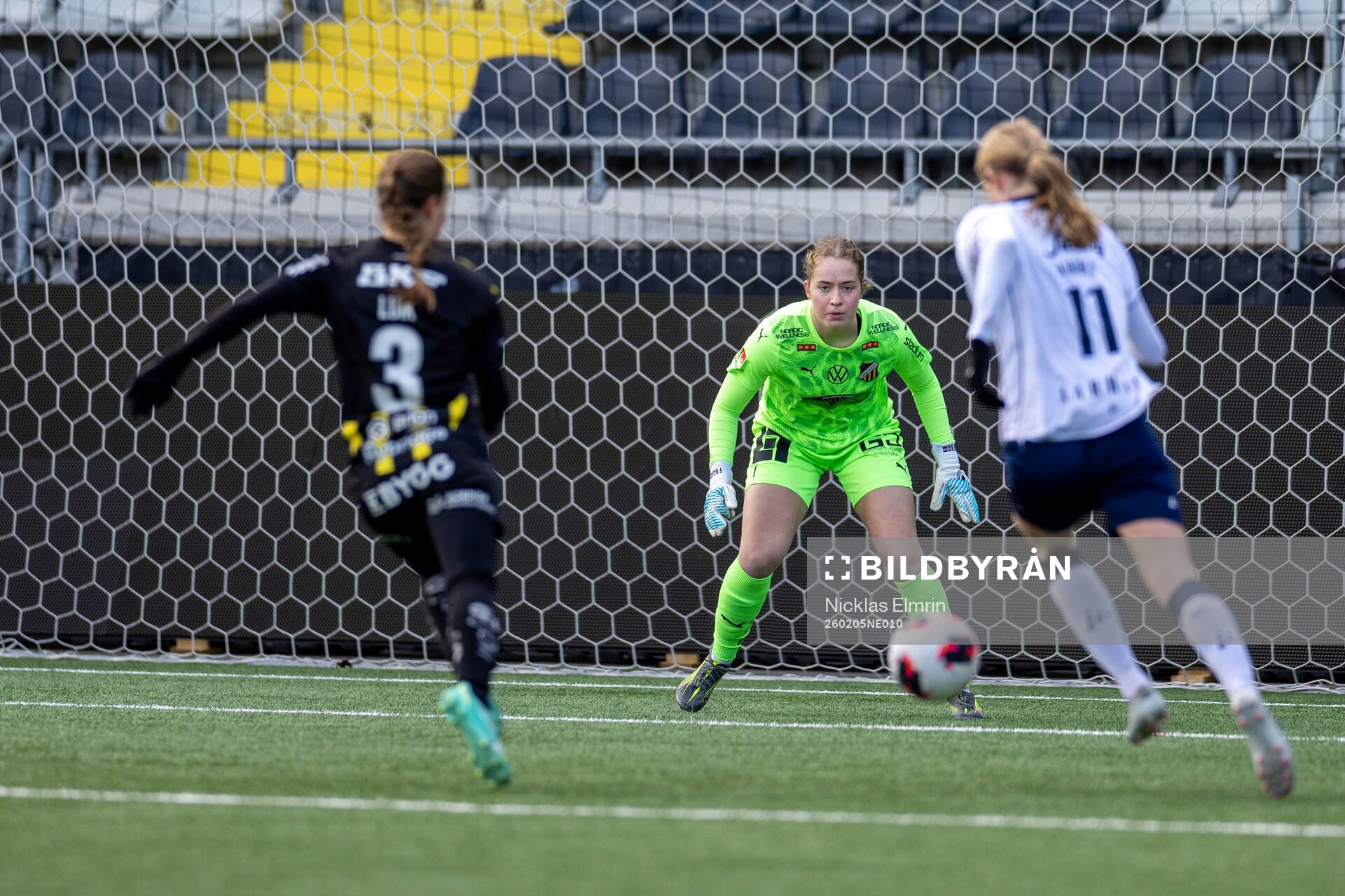 Häckens målvakt Fanney Birkisdóttir