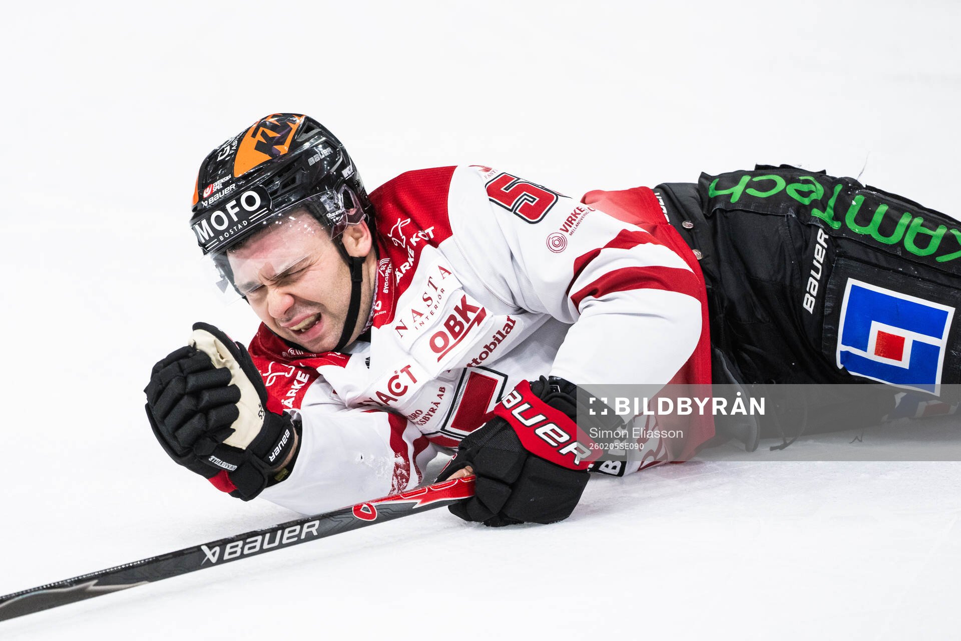 Örebros David Quenneville har ont