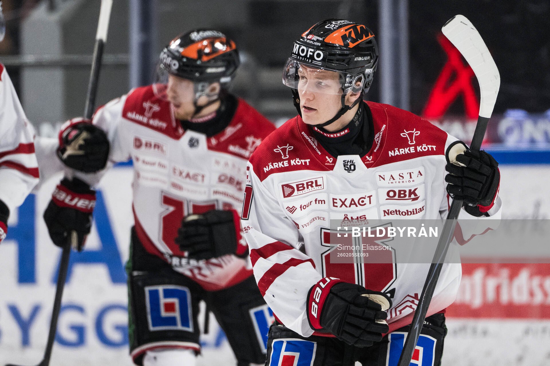 Örebros Patrik Puistola jublar