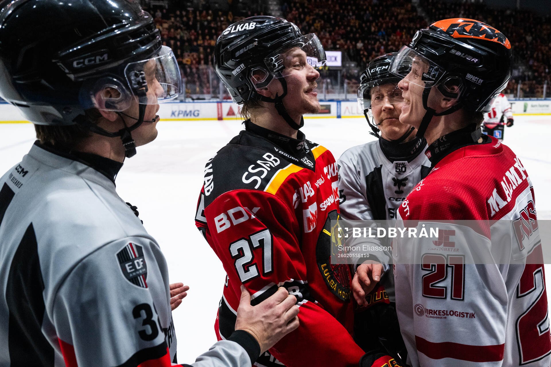 Luleås Oskari Laaksonen och Örebros Patrik Puistola