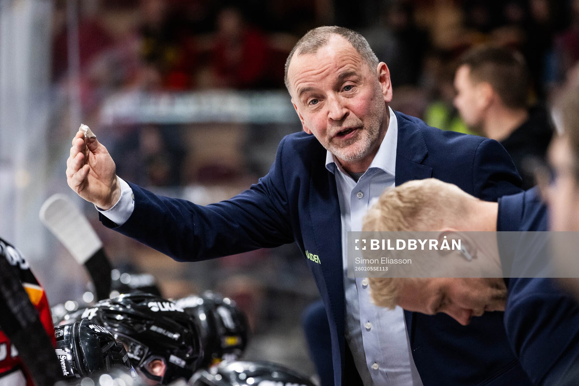 Luleås tränare Thomas Berglund
