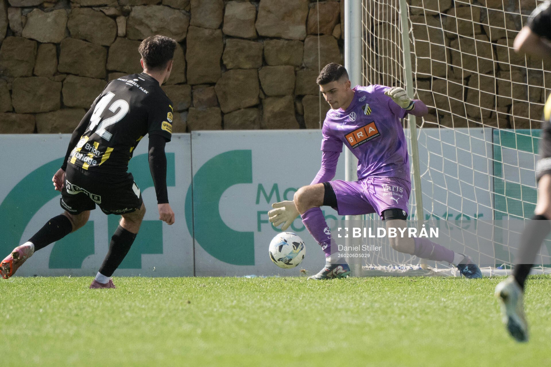 Häckens målvakt Kristan Marinkovic