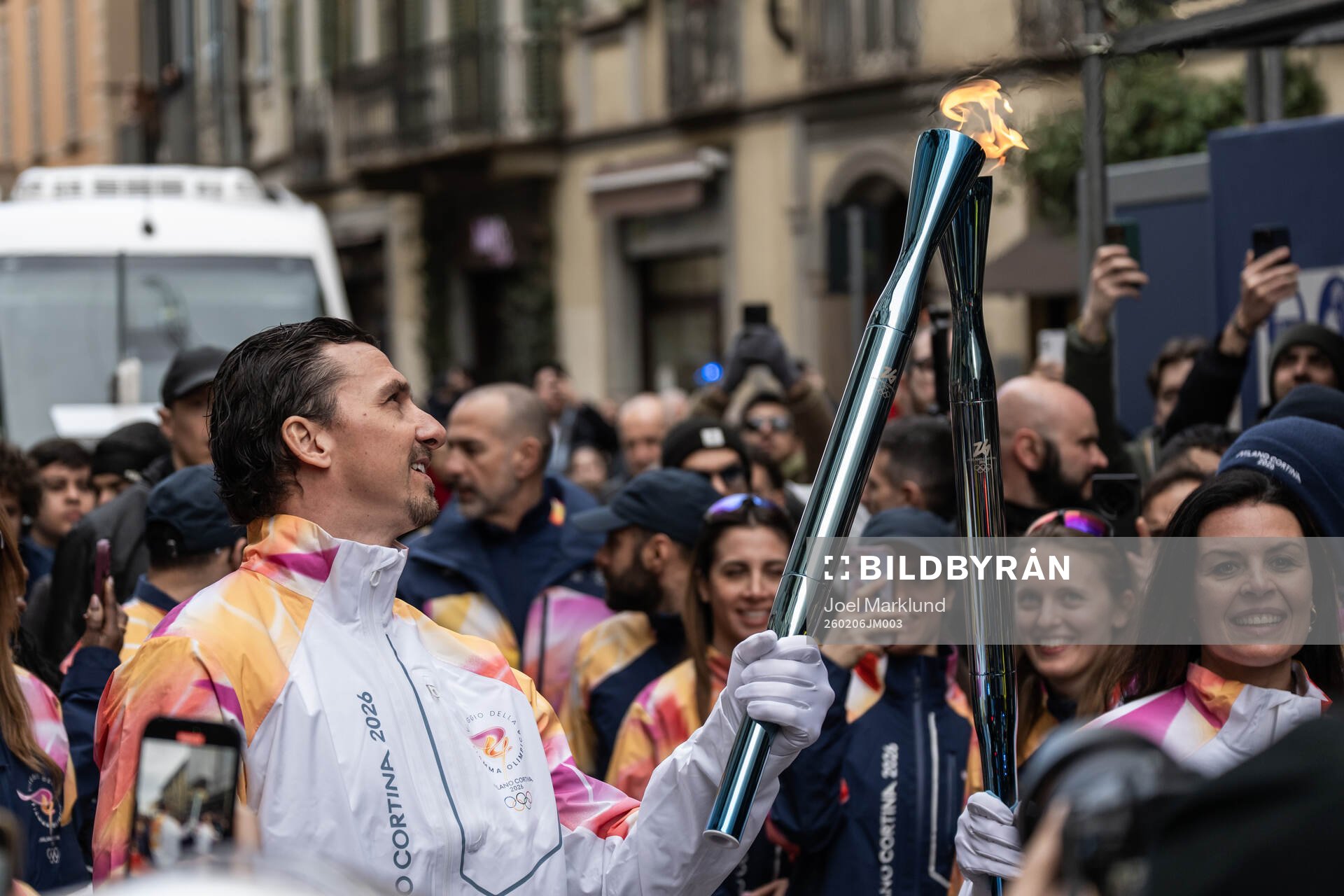 Former football player Zlatan Ibrahimovic of Sweden