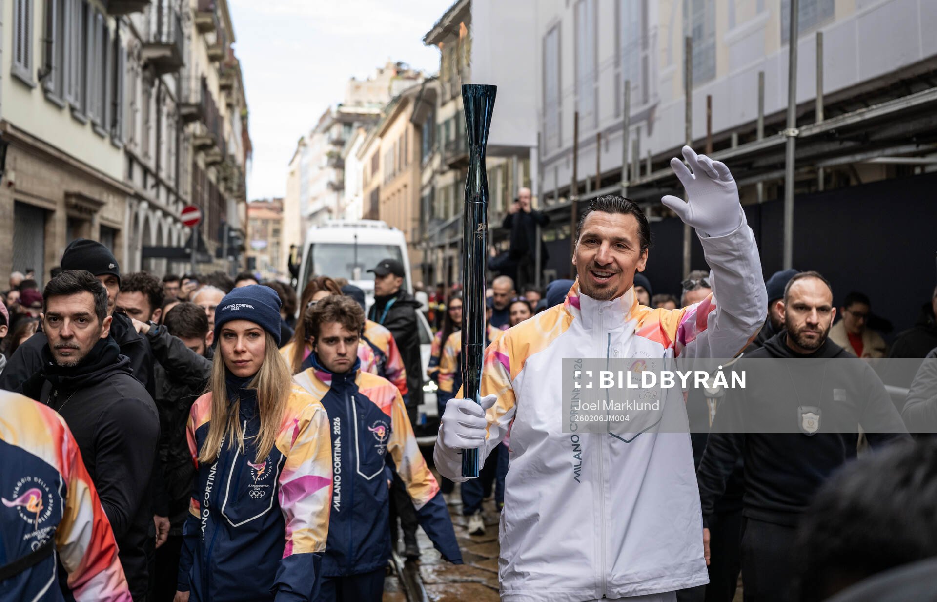 Former football player Zlatan Ibrahimovic of Sweden