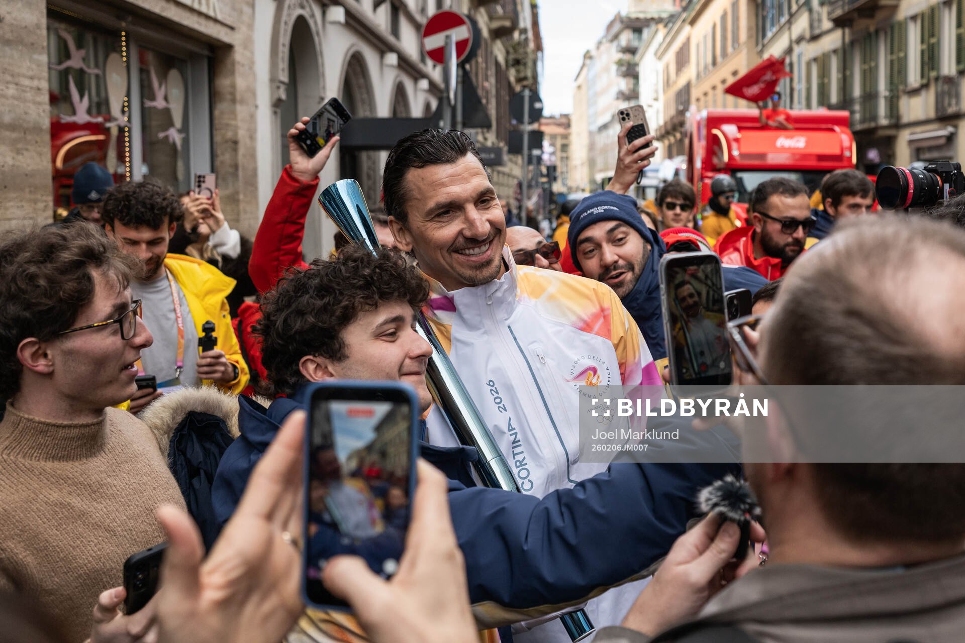 Former football player Zlatan Ibrahimovic of Sweden