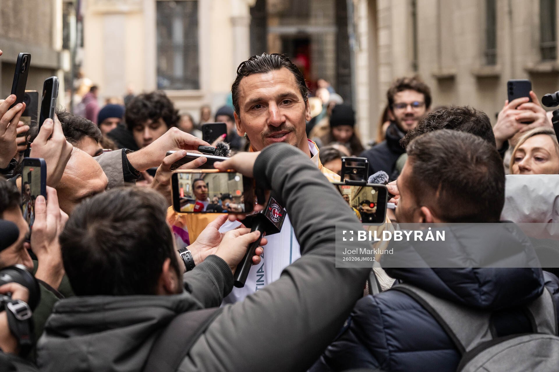 Former football player Zlatan Ibrahimovic of Sweden