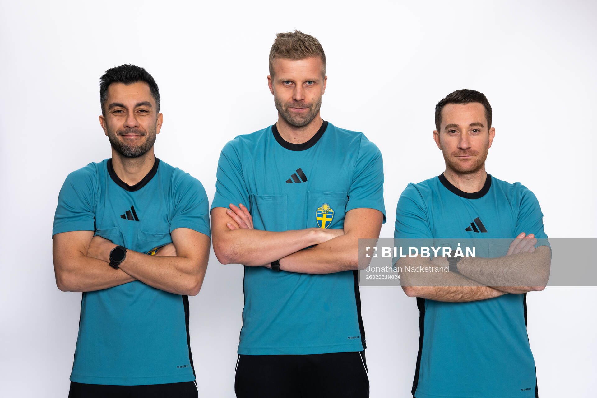 Domare Mahbod Beigi, Glenn Nyberg och Andreas Söderkvist