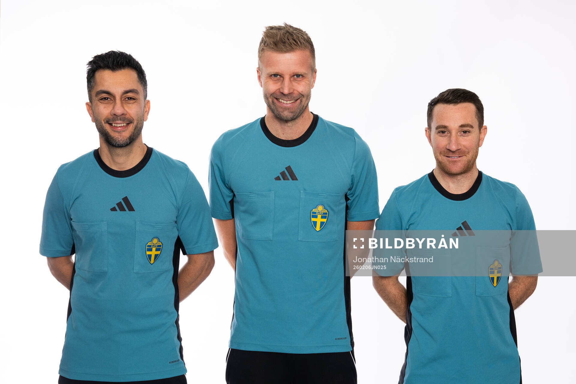 Domare Mahbod Beigi, Glenn Nyberg och Andreas Söderkvist