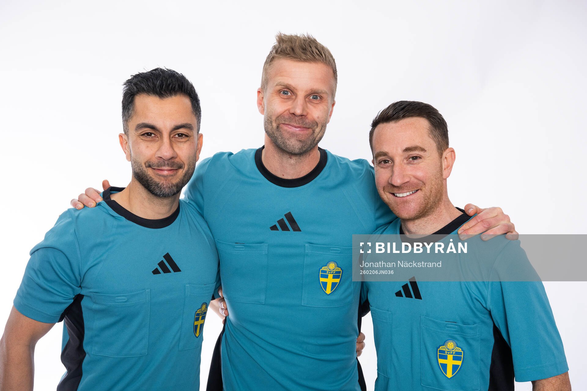 Domare Mahbod Beigi, Glenn Nyberg och Andreas Söderkvist