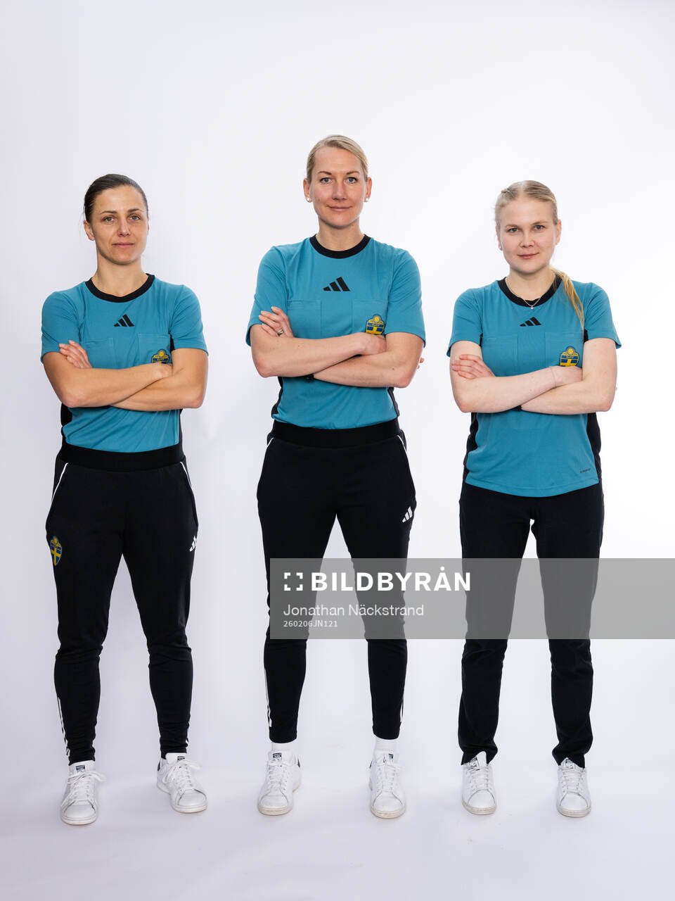 Domare Almira Spahic, Tess Olofsson och Alisa Levälampi