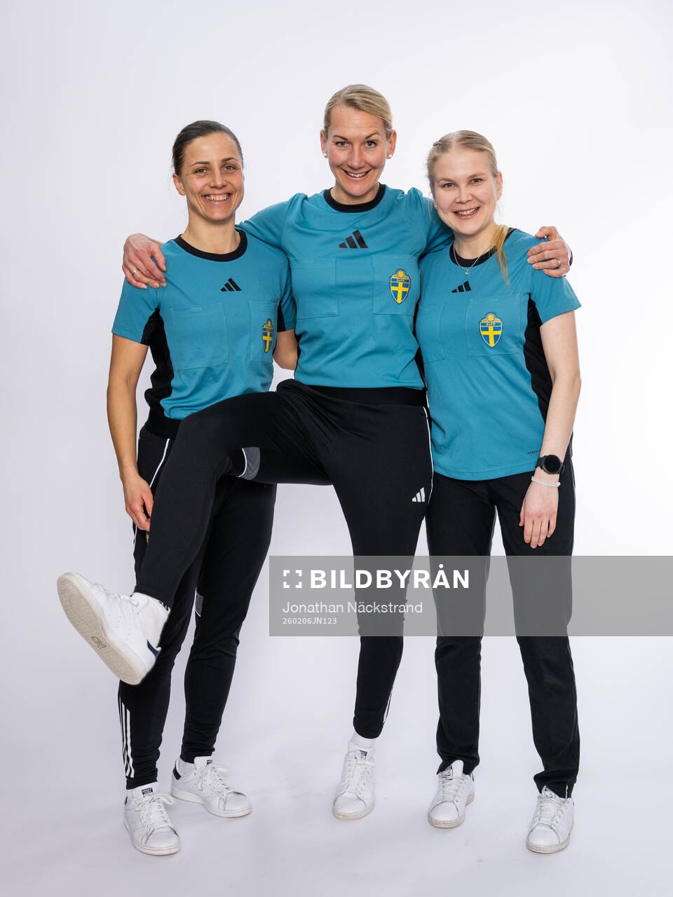 Domare Almira Spahic, Tess Olofsson och Alisa Levälampi