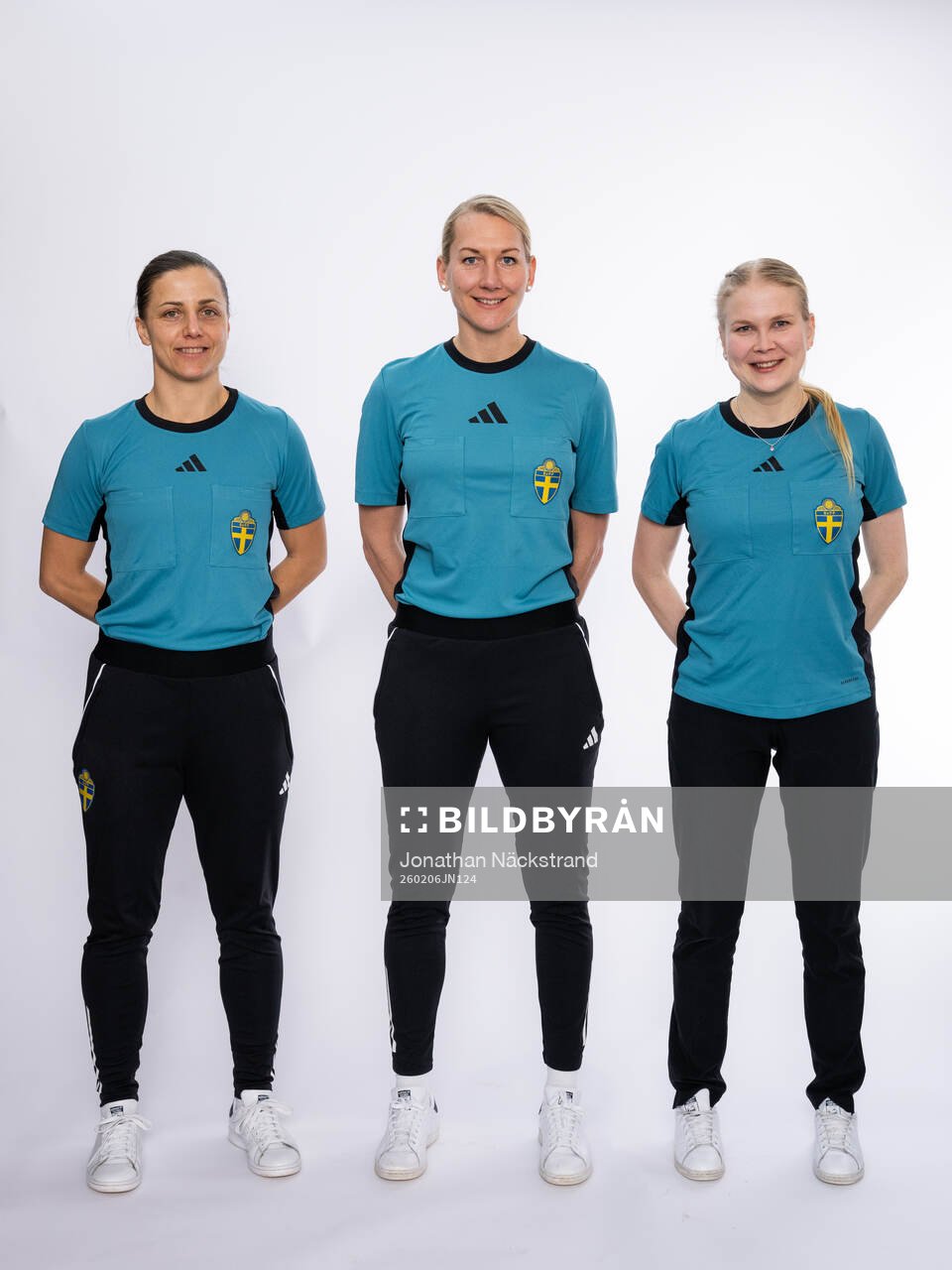 Domare Almira Spahic, Tess Olofsson och Alisa Levälampi