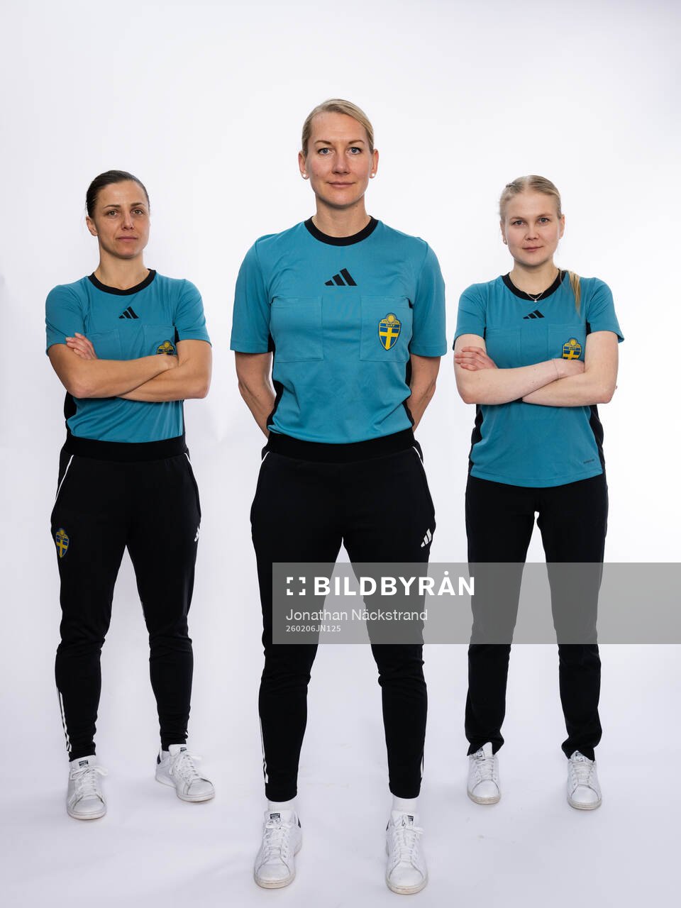 Domare Almira Spahic, Tess Olofsson och Alisa Levälampi