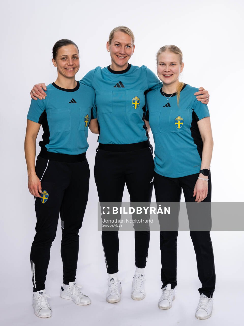 Domare Almira Spahic, Tess Olofsson och Alisa Levälampi