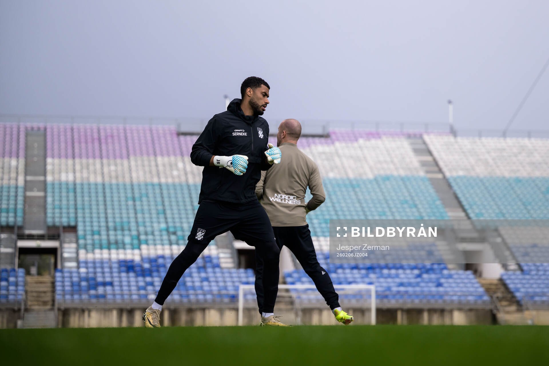 Goalkeeper Jonathan Rasheed of IFK Göteborg