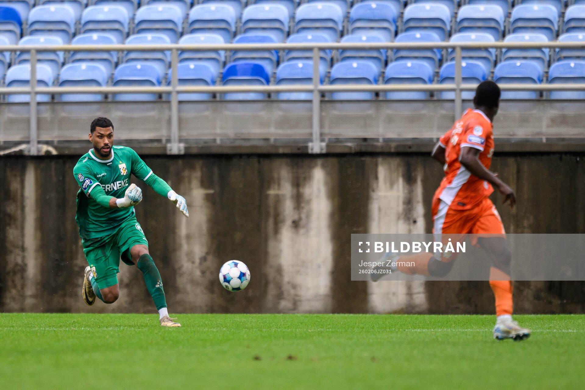 goalkeeper Jonathan Rasheed of IFK Göteborg