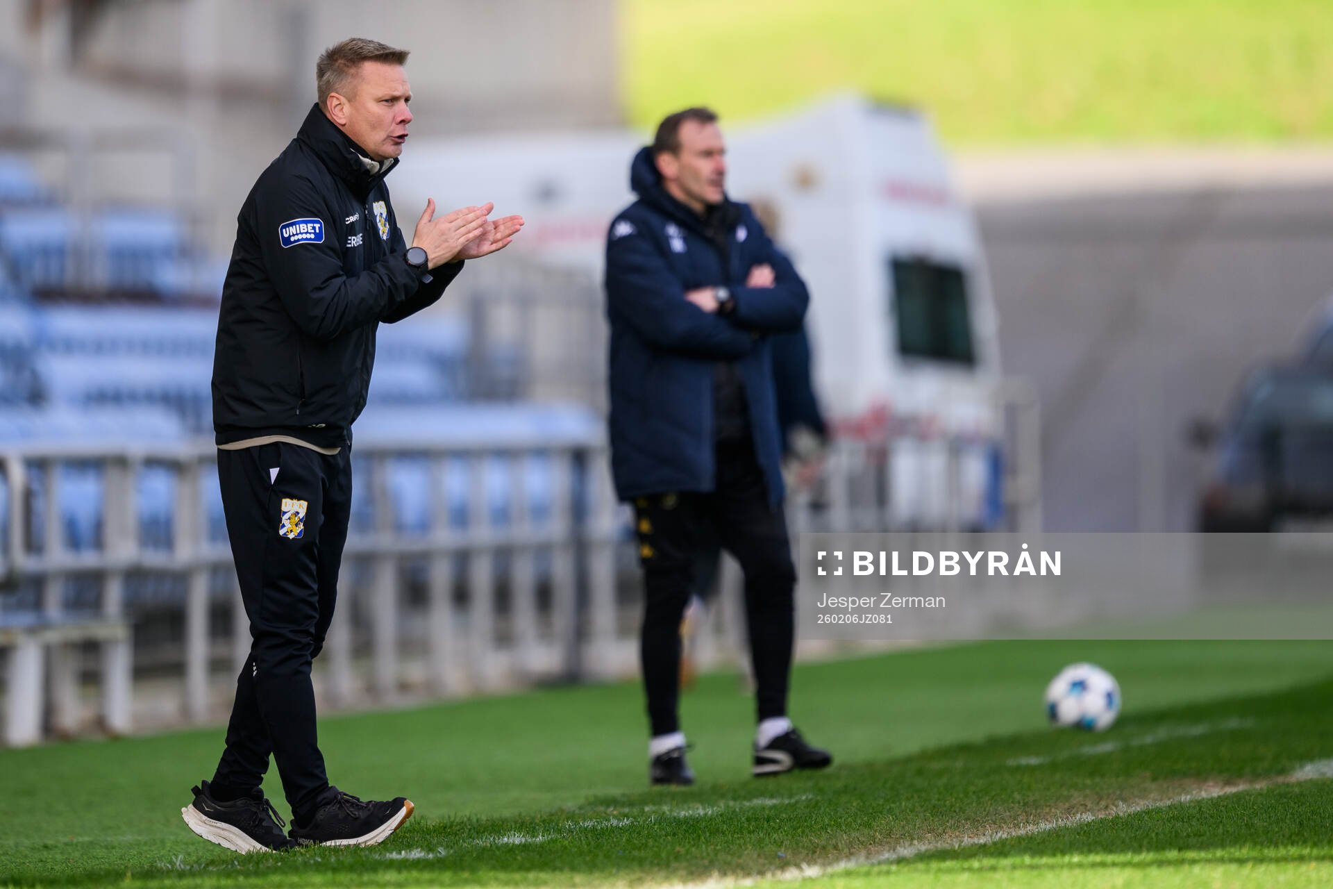 coach Stefan Billborn of IFK Göteborg