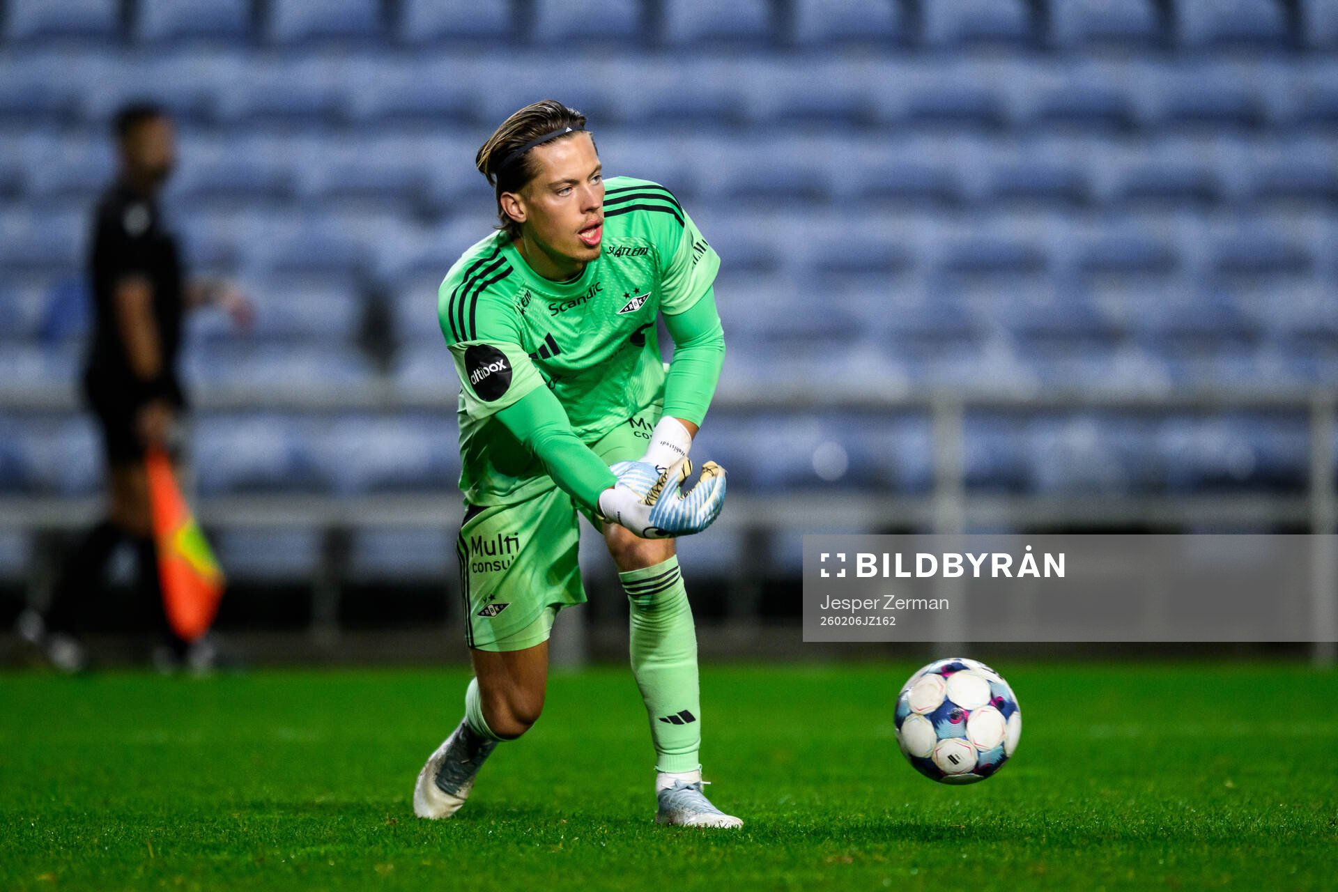 goalkeeper Leopold Wahlstedt of Rosenborg