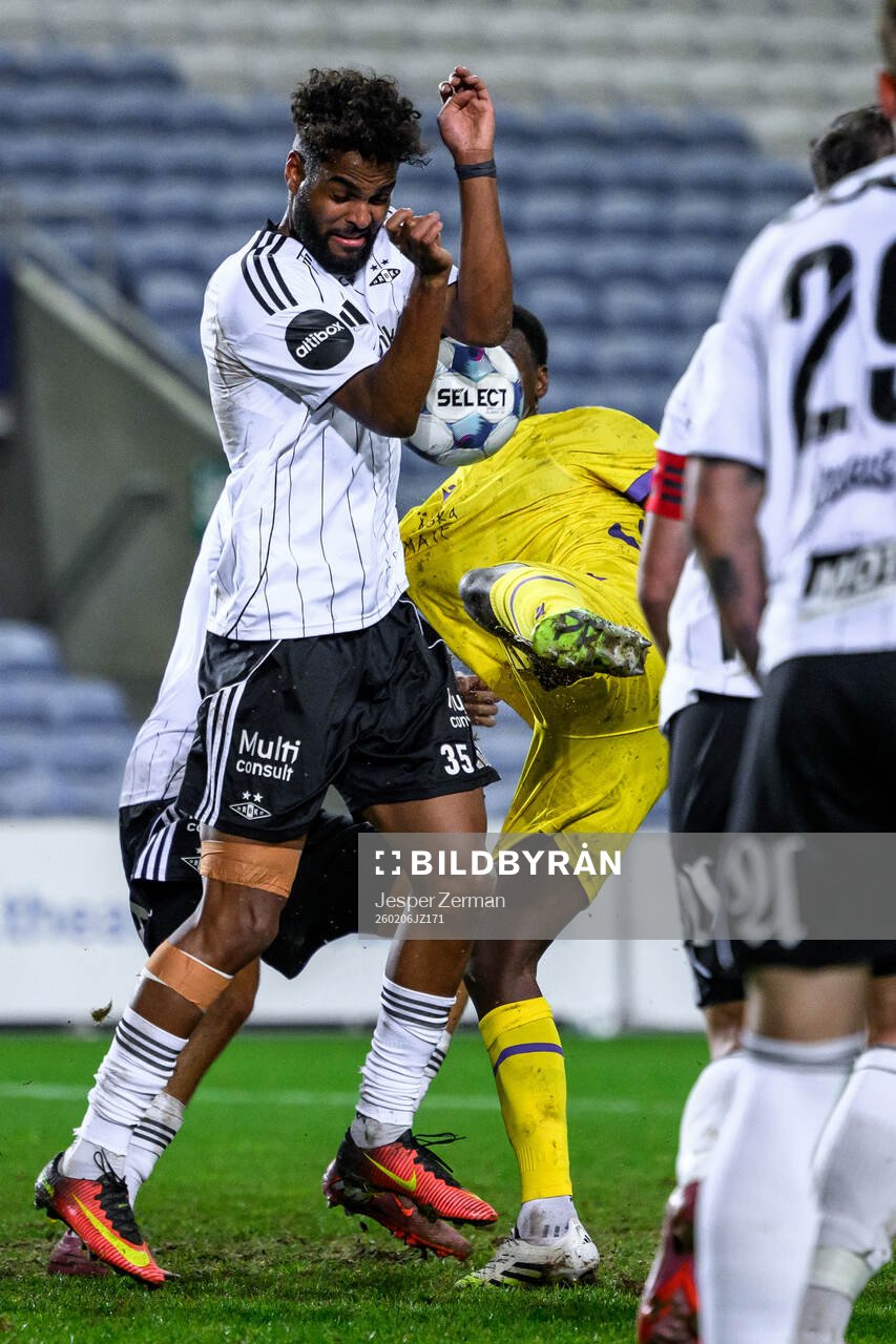 Emil Konradsen Ceide of Rosenborg and Tony Miettinen of