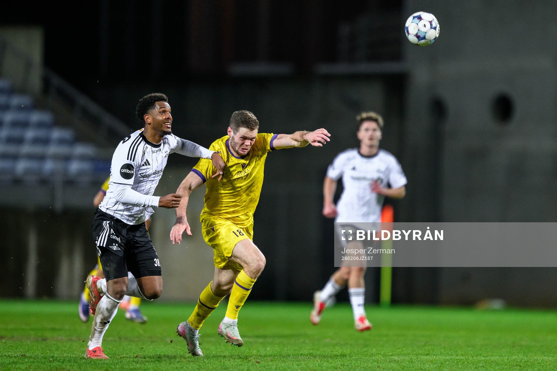 Mikkel Konradsen Ceide of Rosenborg and Jacob Bergström of