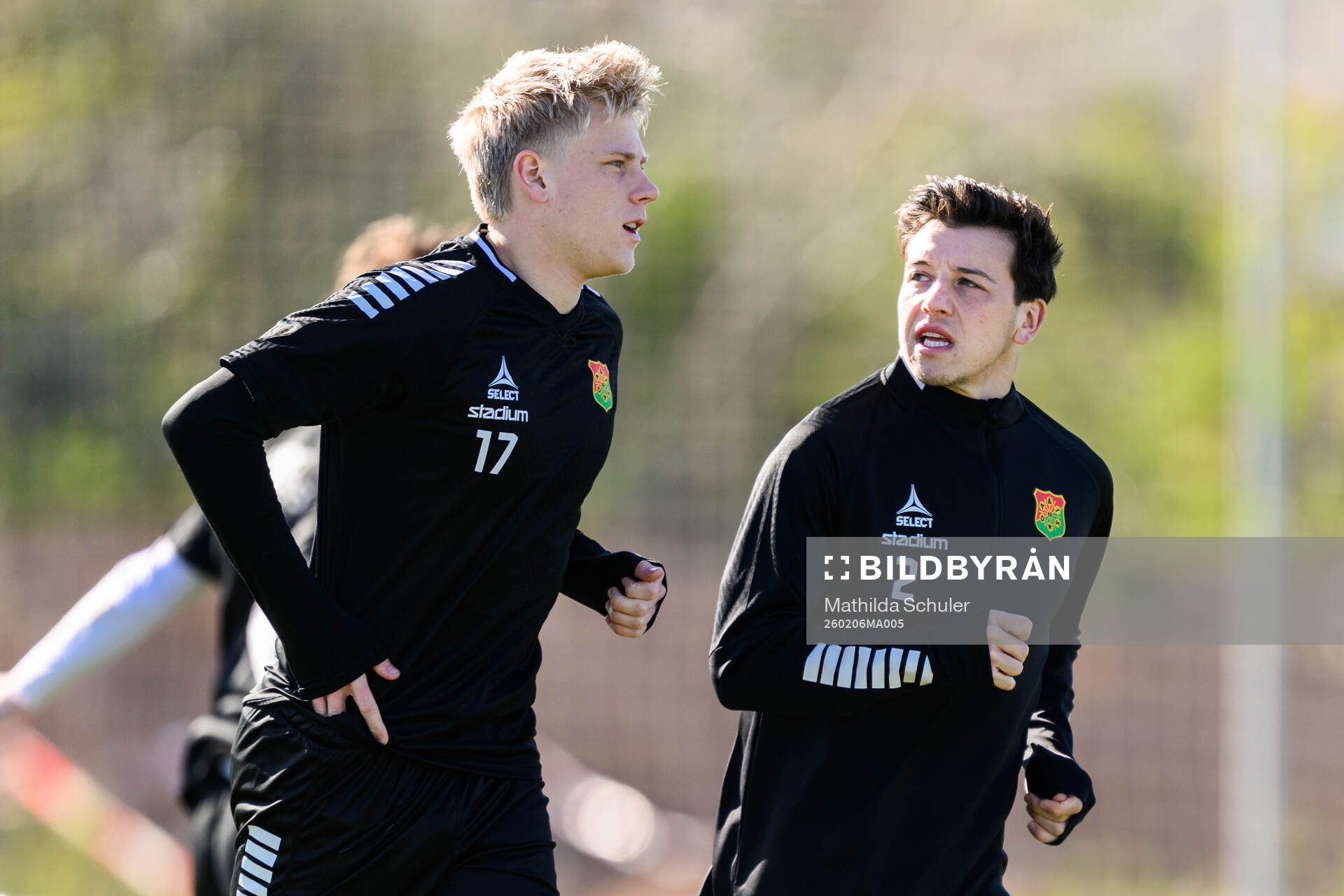 Robert Frosti Thorkelsson och Matteo de Brienne