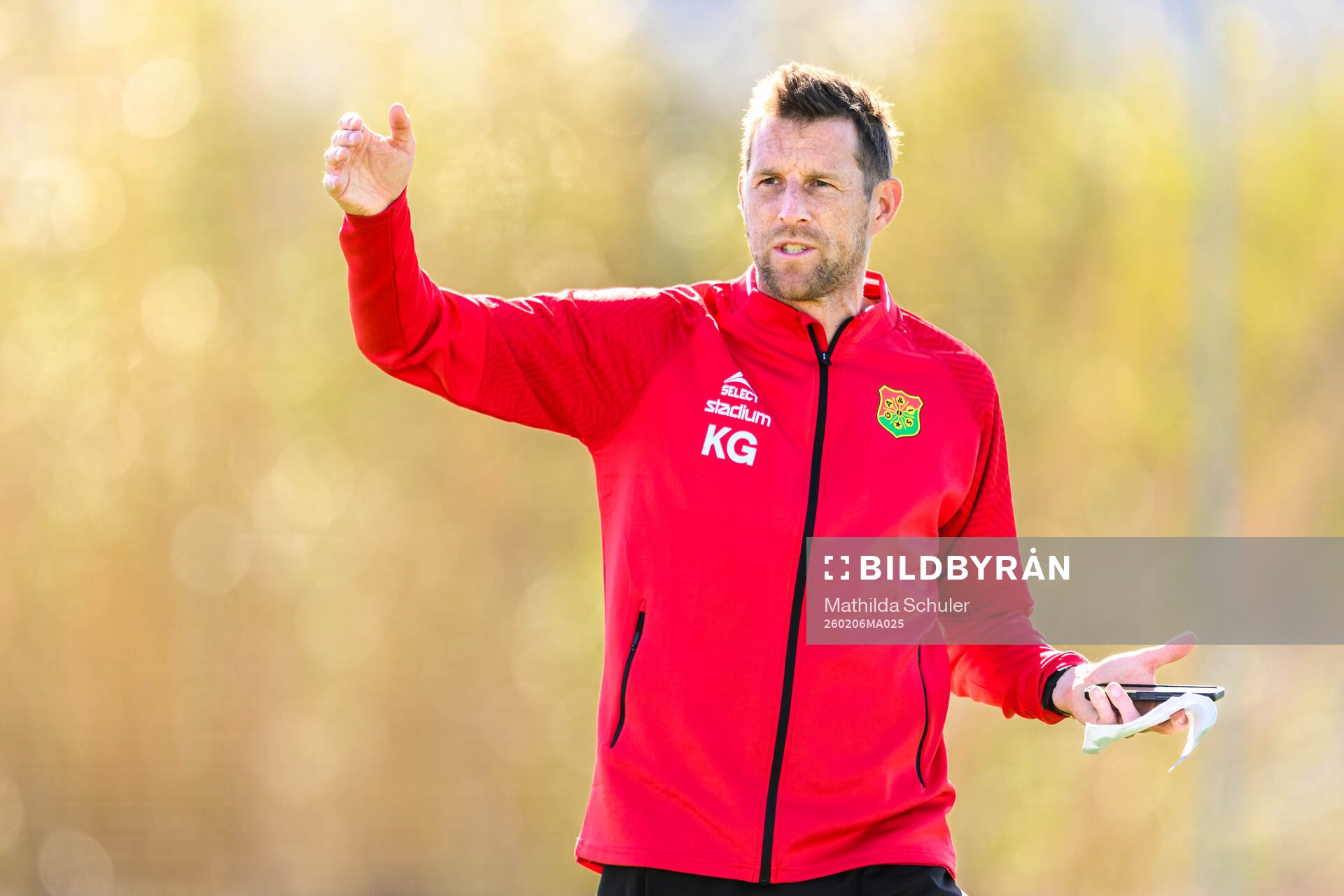 Assisterande tränare Kenneth Gustafsson