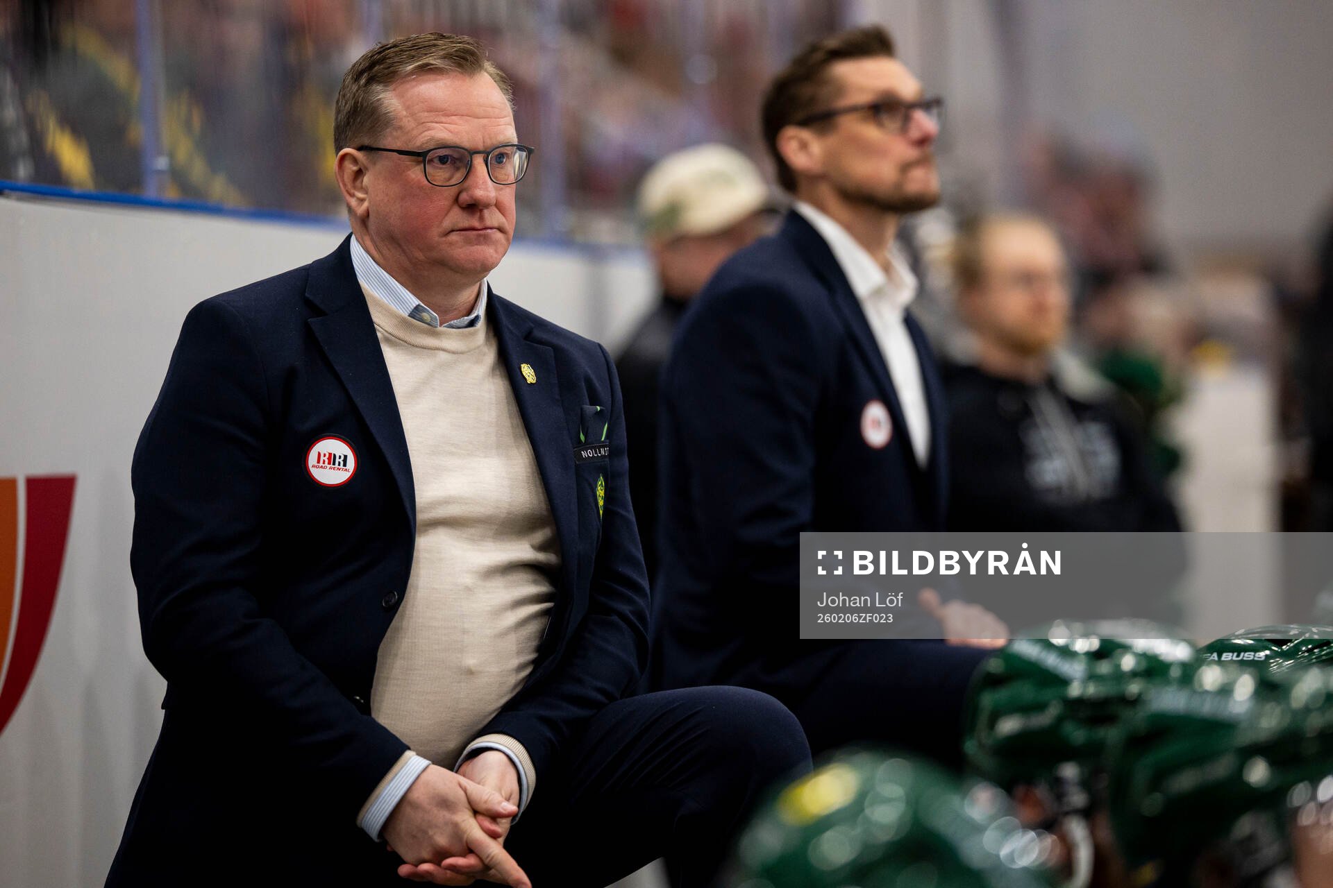 Björklövens huvudtränare Magnus Bogren
