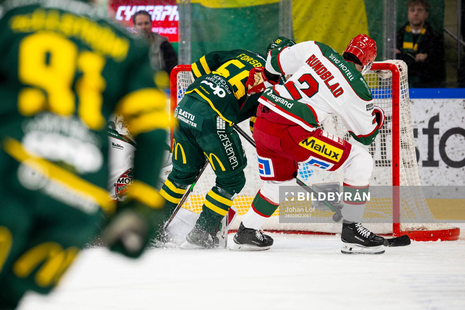 Björklövens Fredrik Forsberg gör 6-2