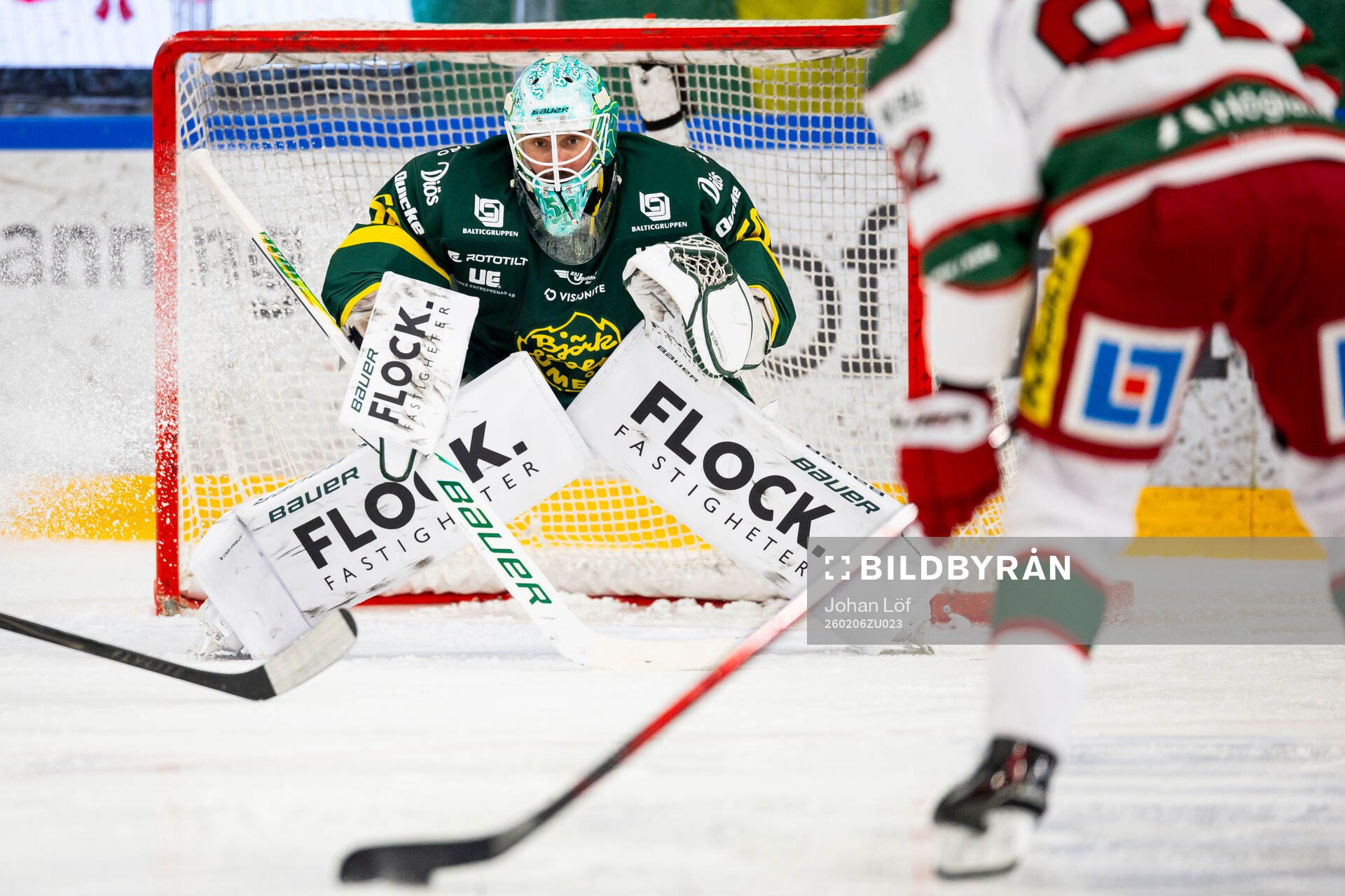 Björklövens målvakt Frans Tuohimaa