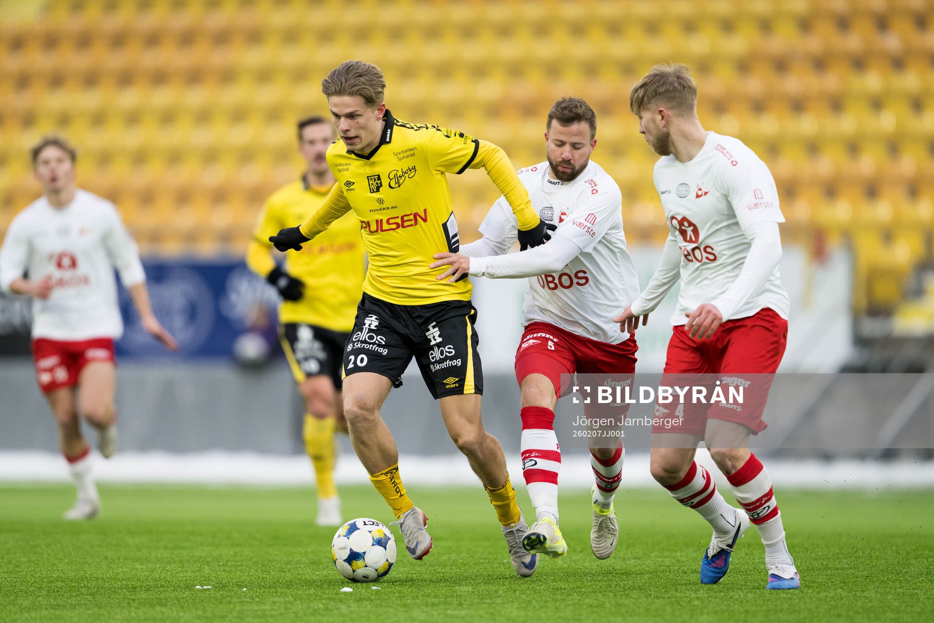 Elfsborgs Gottfrid Rapp och Fredrikstads Simen Rafn