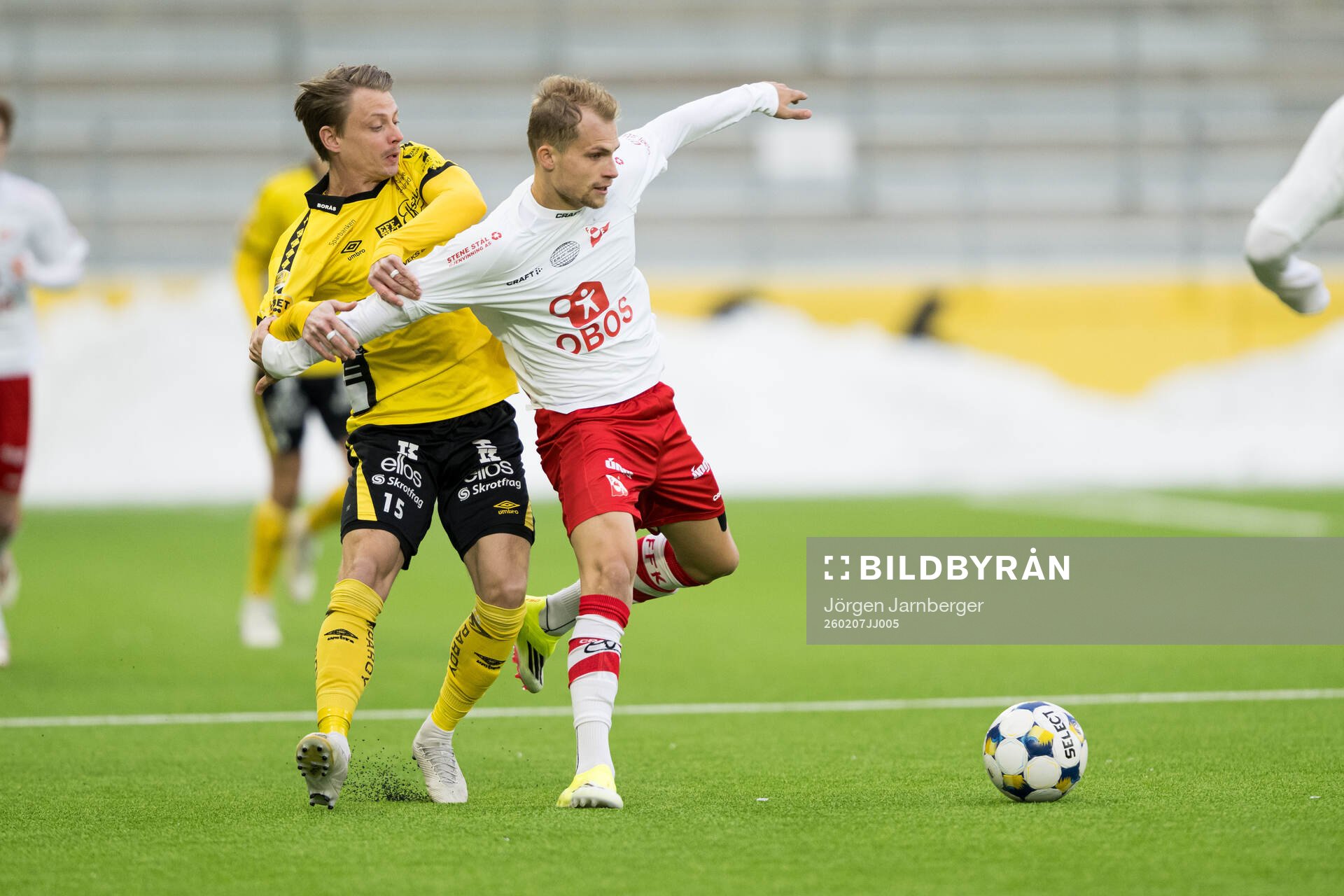 Elfsborgs Simon Hedlund och Fredrikstads Aleksander Andresen