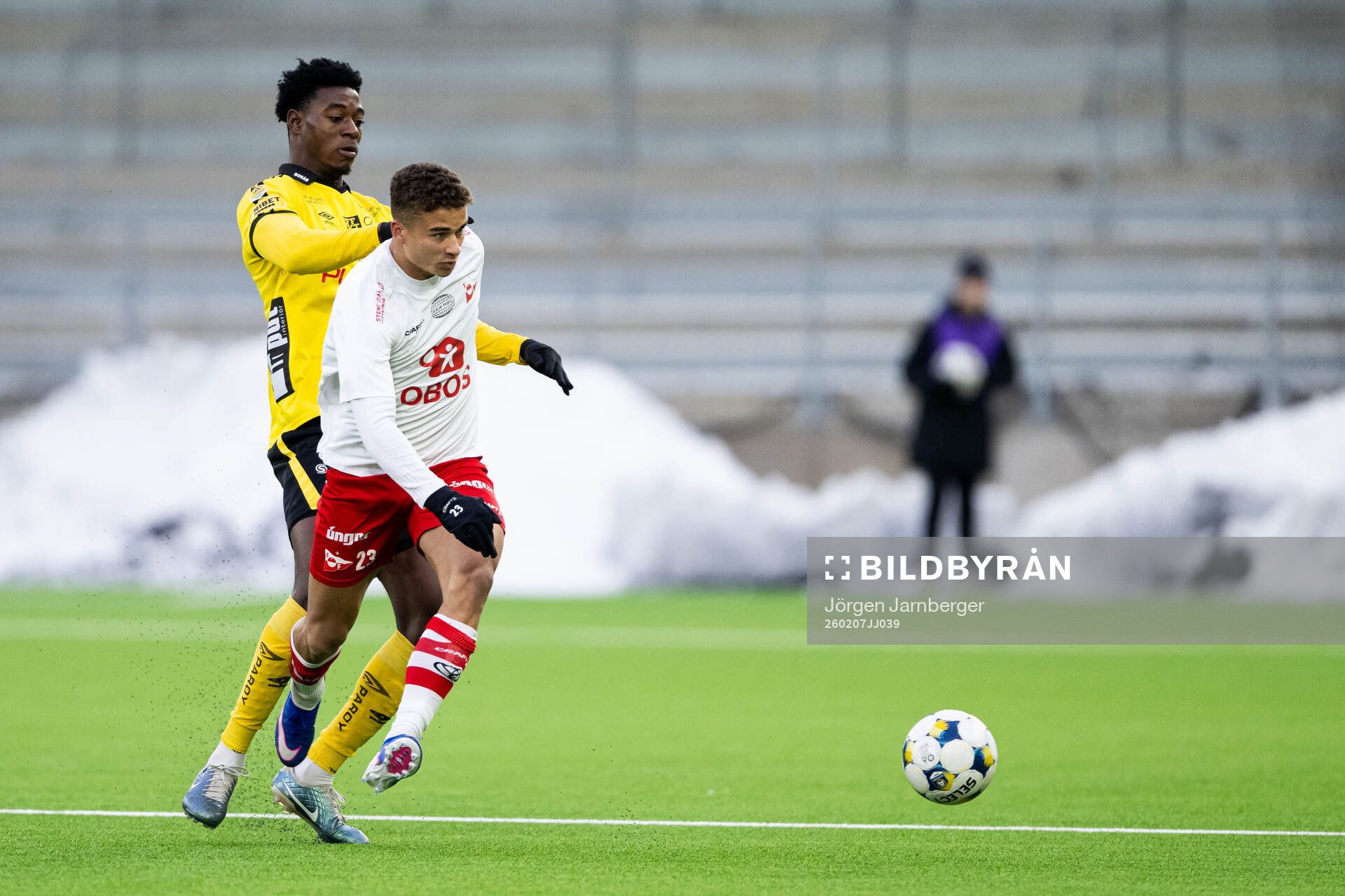 Elfsborgs Rufai Mohammed och Fredrikstads Henrik Skogvold
