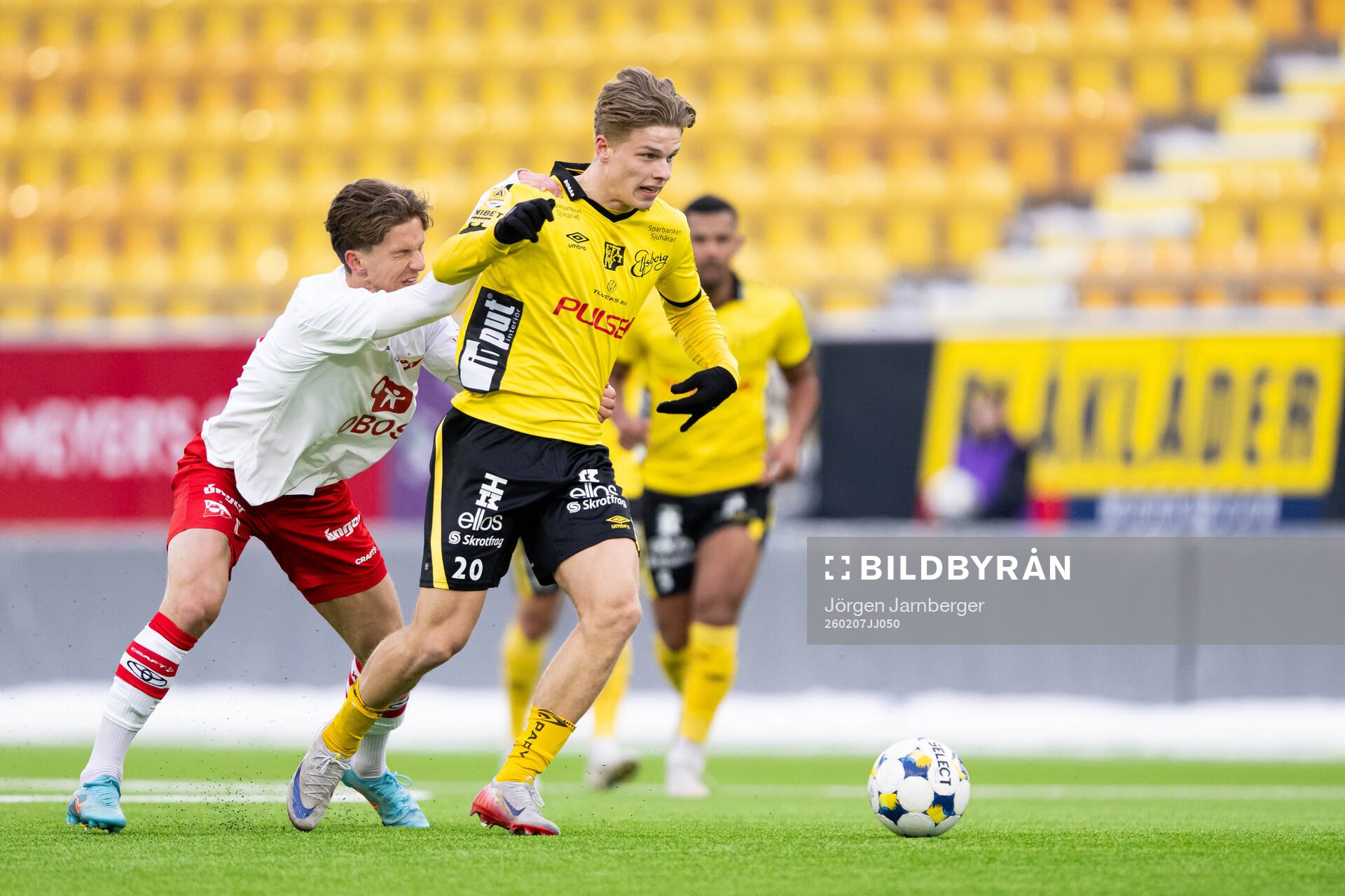 Fredrikstads Samuel Holm och Elfsborgs Gottfrid Rapp