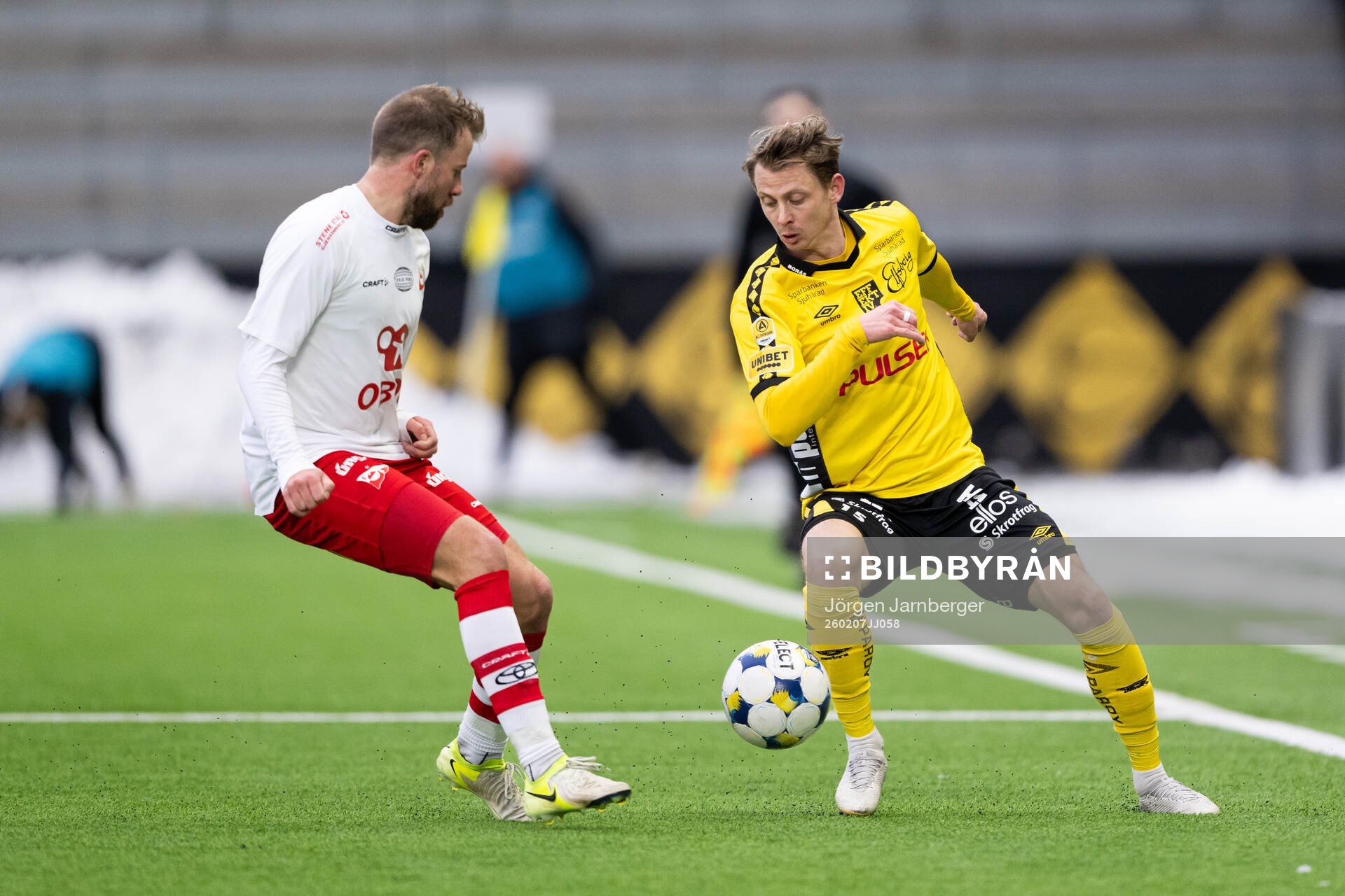Fredrikstads Simen Rafn och Elfsborgs Simon Hedlund