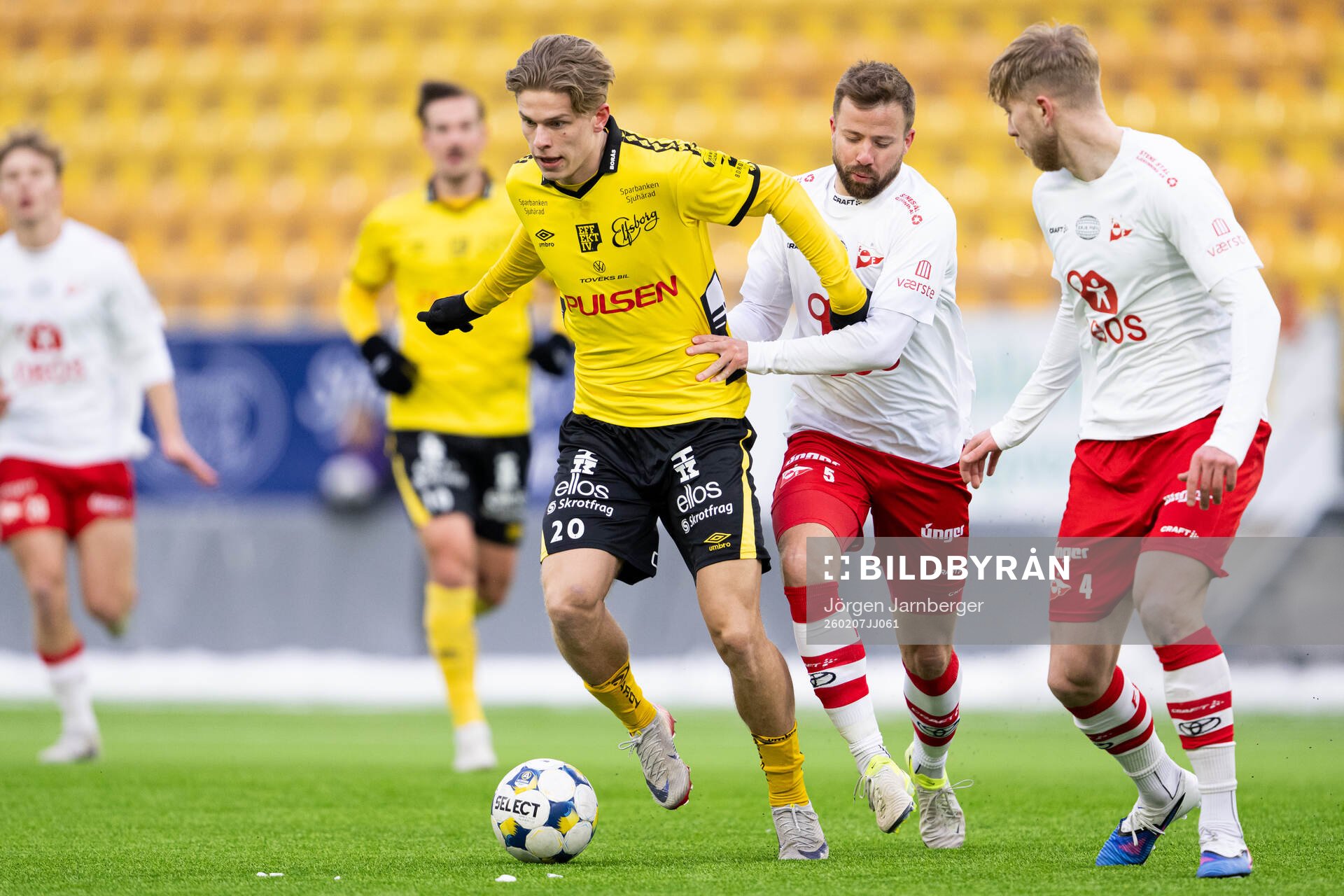 Elfsborgs Gottfrid Rapp och Fredrikstads Simen Rafn
