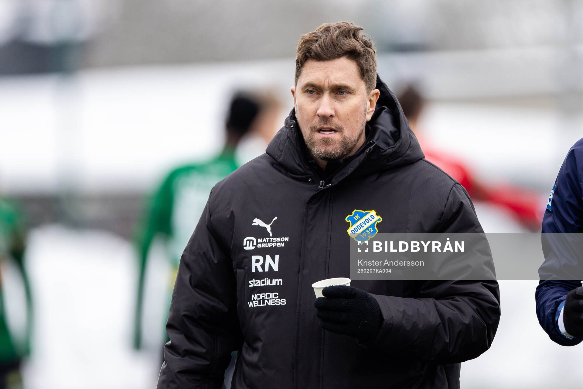 Oddevolds tränare Rikard Nilsson