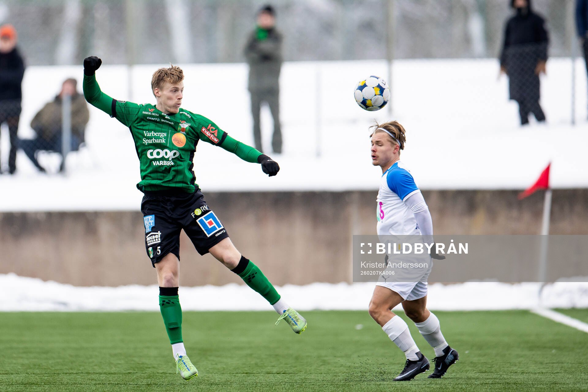 Varbergs Emil Hellman och Oddevolds Vincent Sundberg