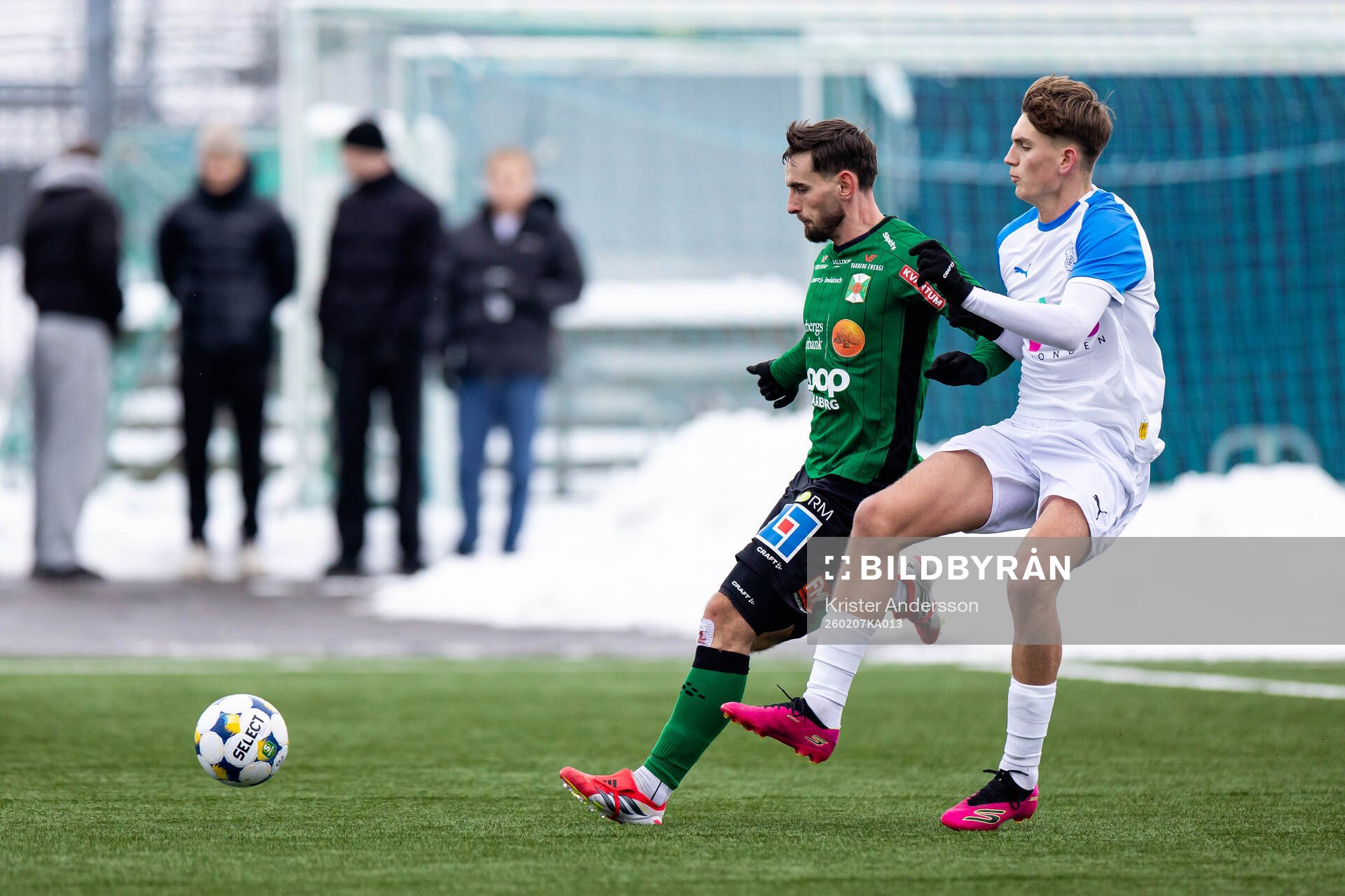 Varbergs Erion Sadiku och Oddevolds William Rygaard