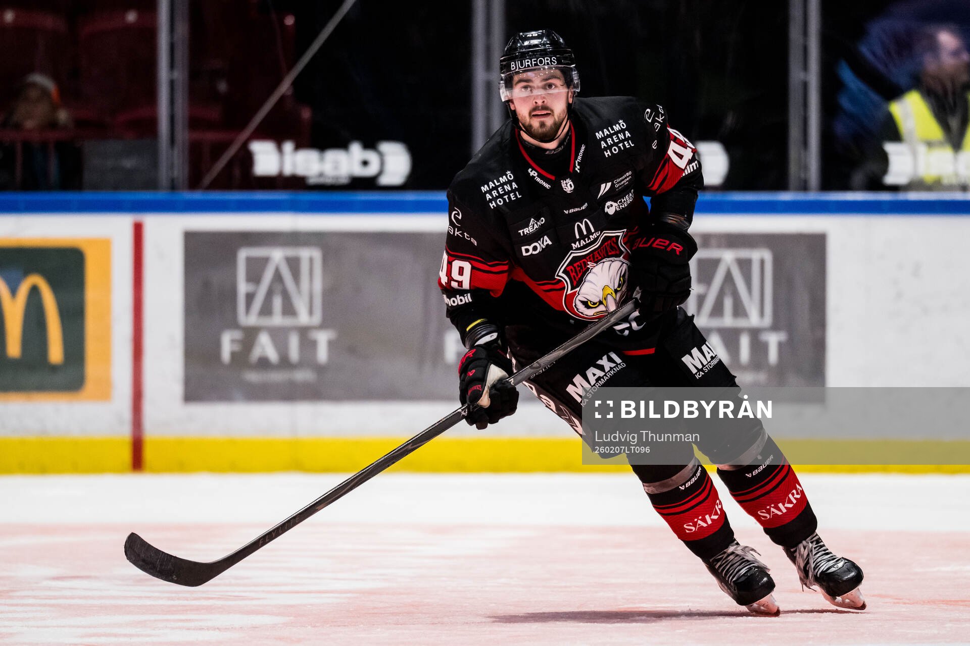 Malmö Redhawks Seth Barton