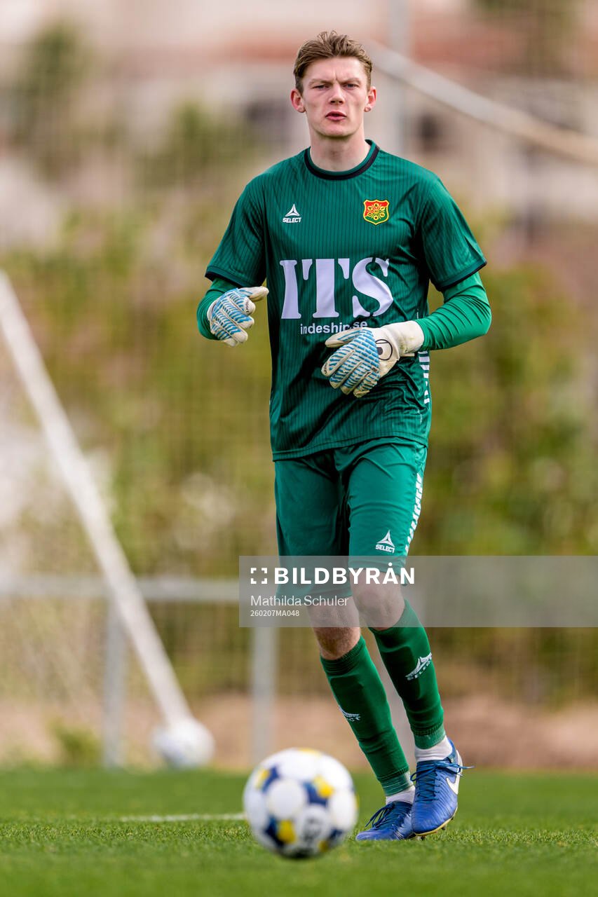 Goalkeeper Andreas Hermansen of GAIS