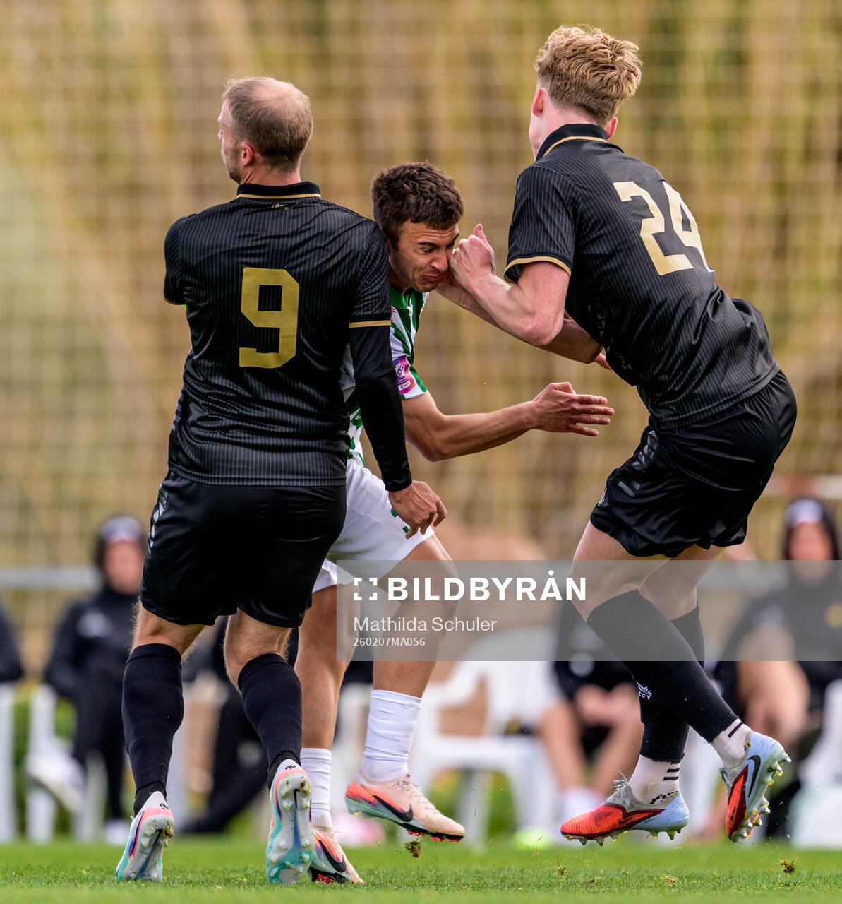 Gustav Lundgren and Filip Beckman of GAIS